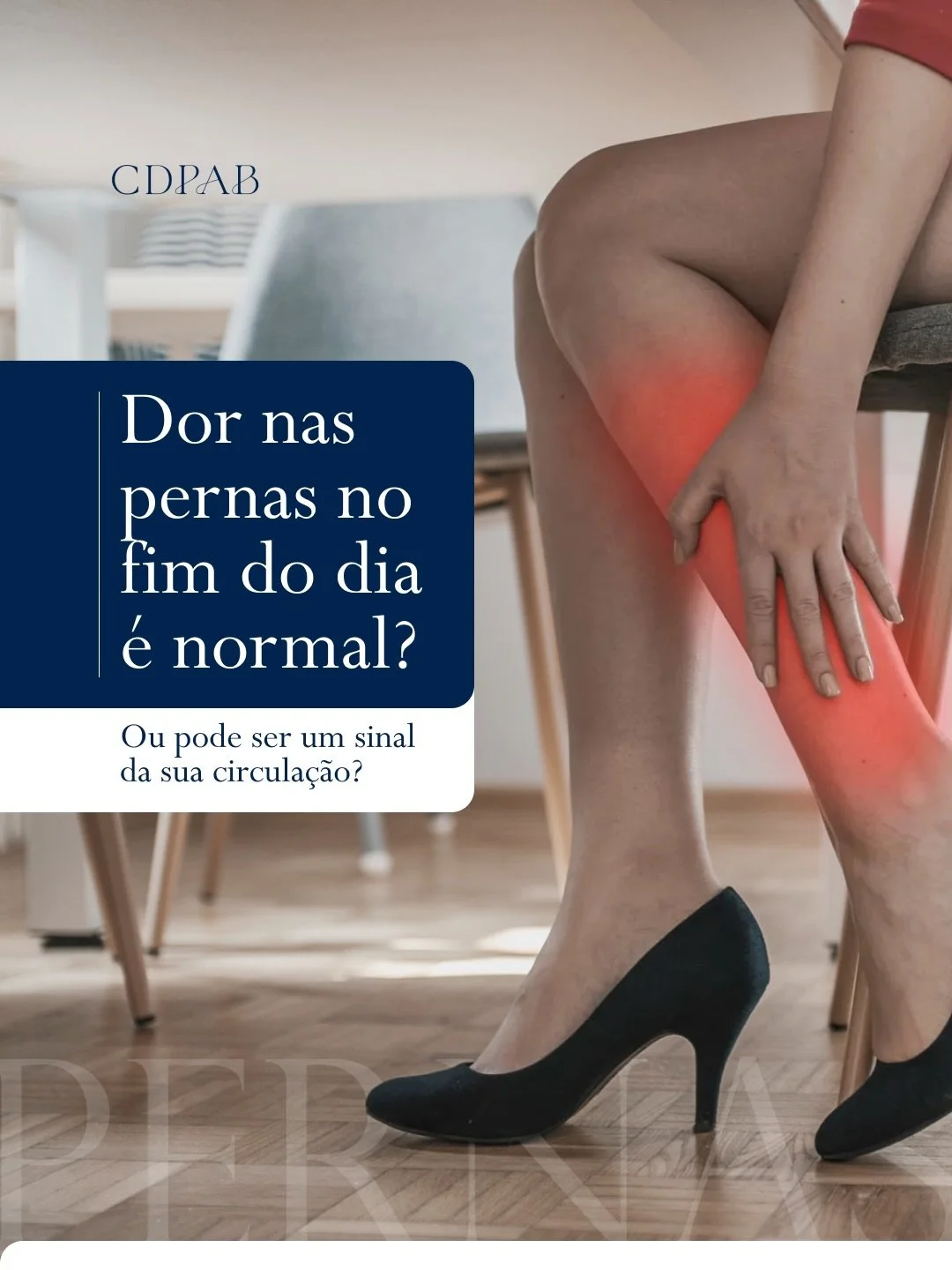 Sentir dor nas pernas depois de um dia intenso pode parecer algo comum. Mas quando isso se repete com frequ&ecirc;ncia, vem acompanhado de incha&ccedil;o ou sensa&ccedil;&atilde;o de peso, pode ser um sinal de insufici&ecirc;ncia venosa.

Varizes n&a