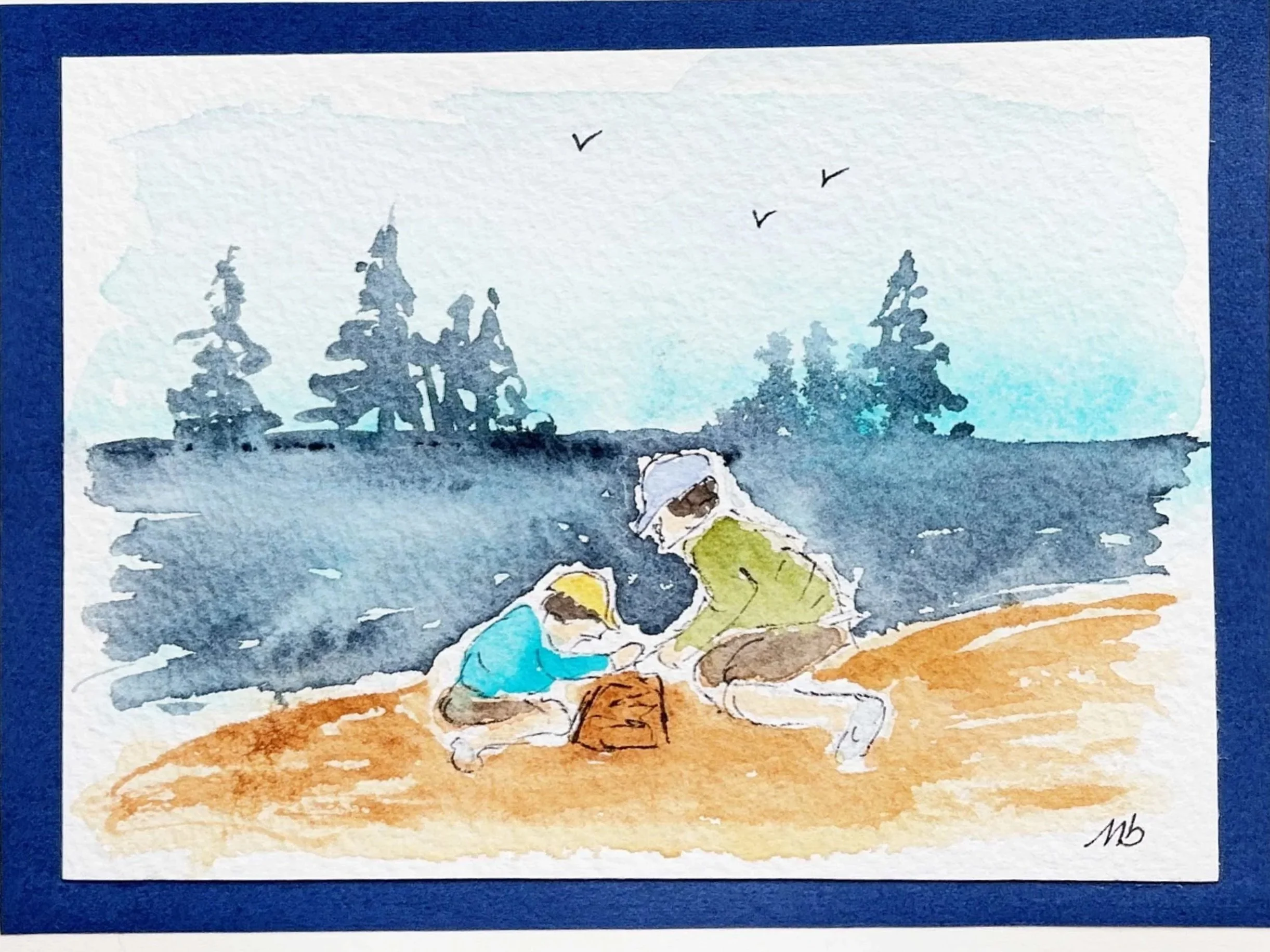 Deux frères et un château de sable - format 2