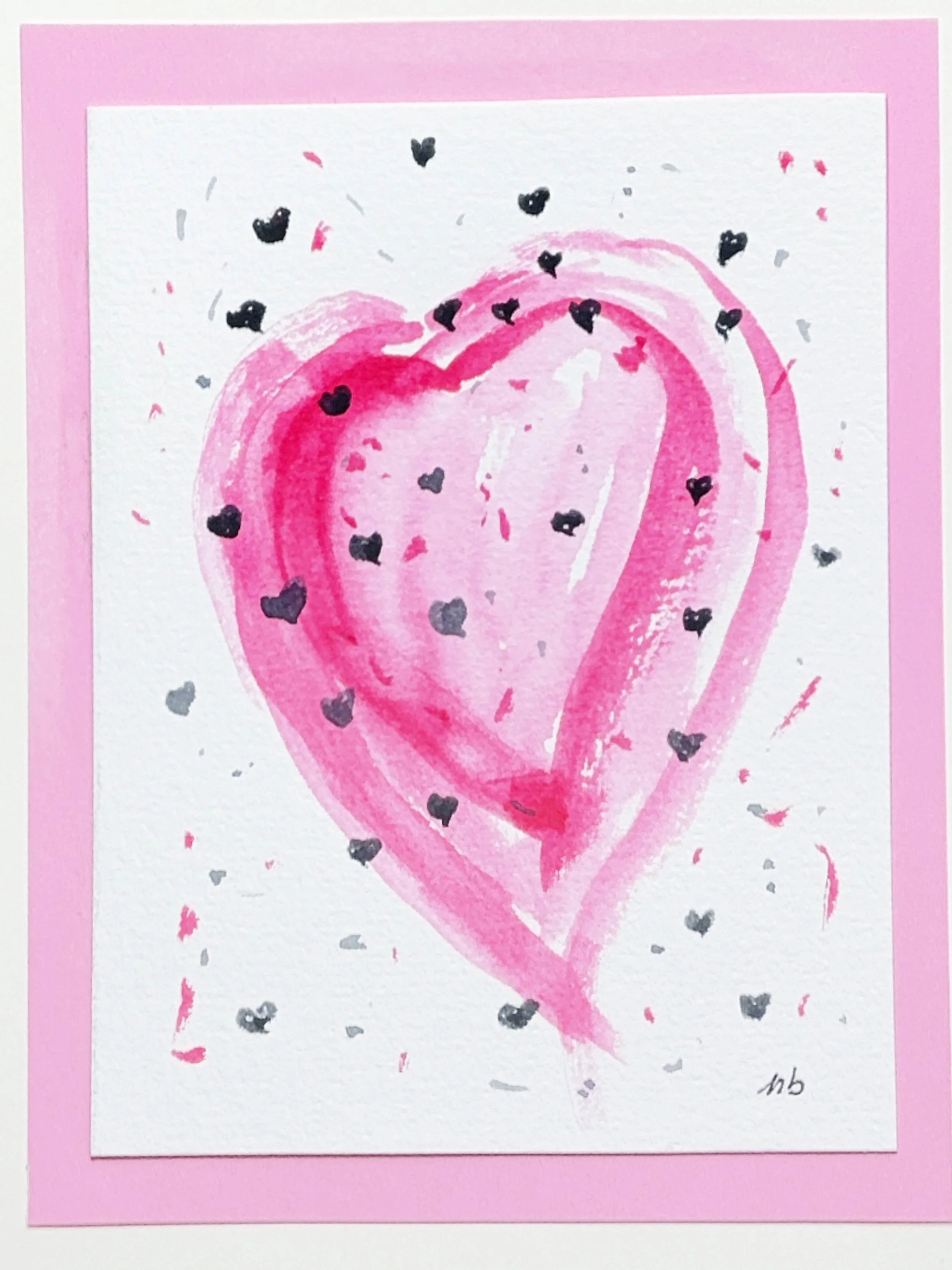 Coeur rose - 
Format 2