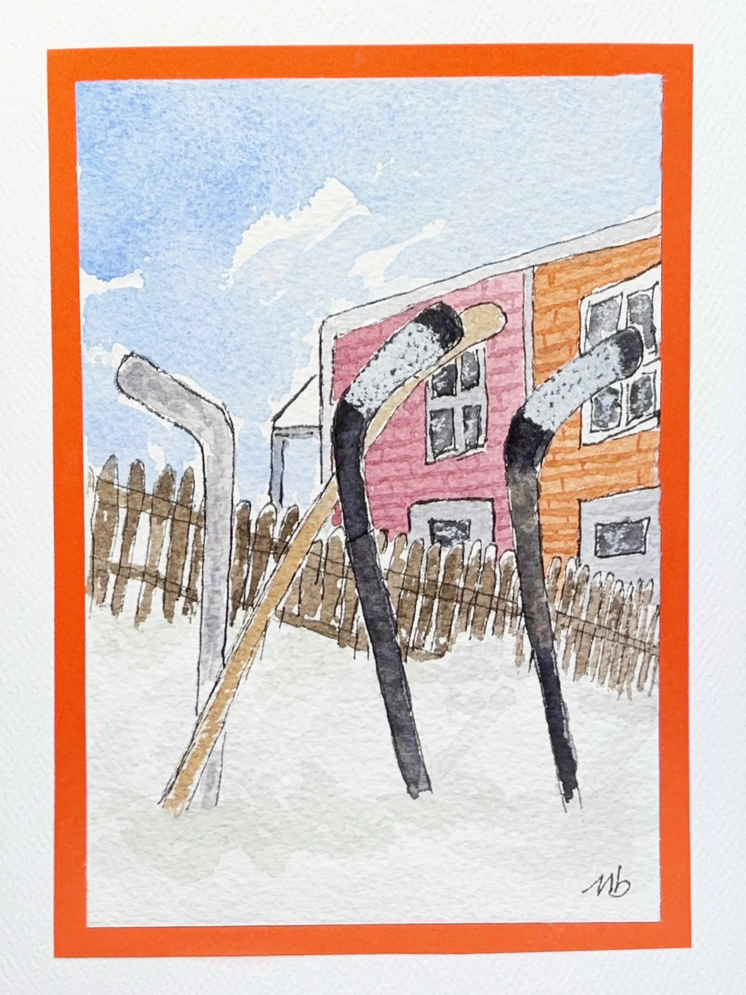 Après-midi de hockey