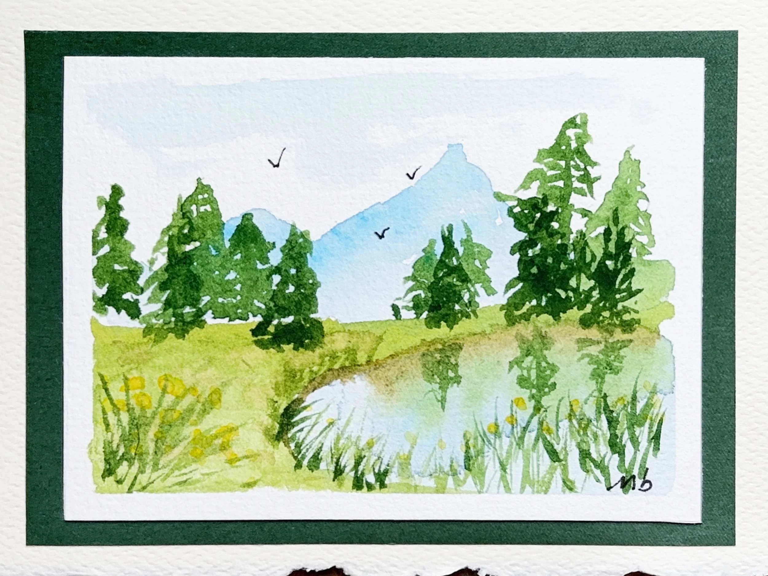 Entre lac et montagne - format 3