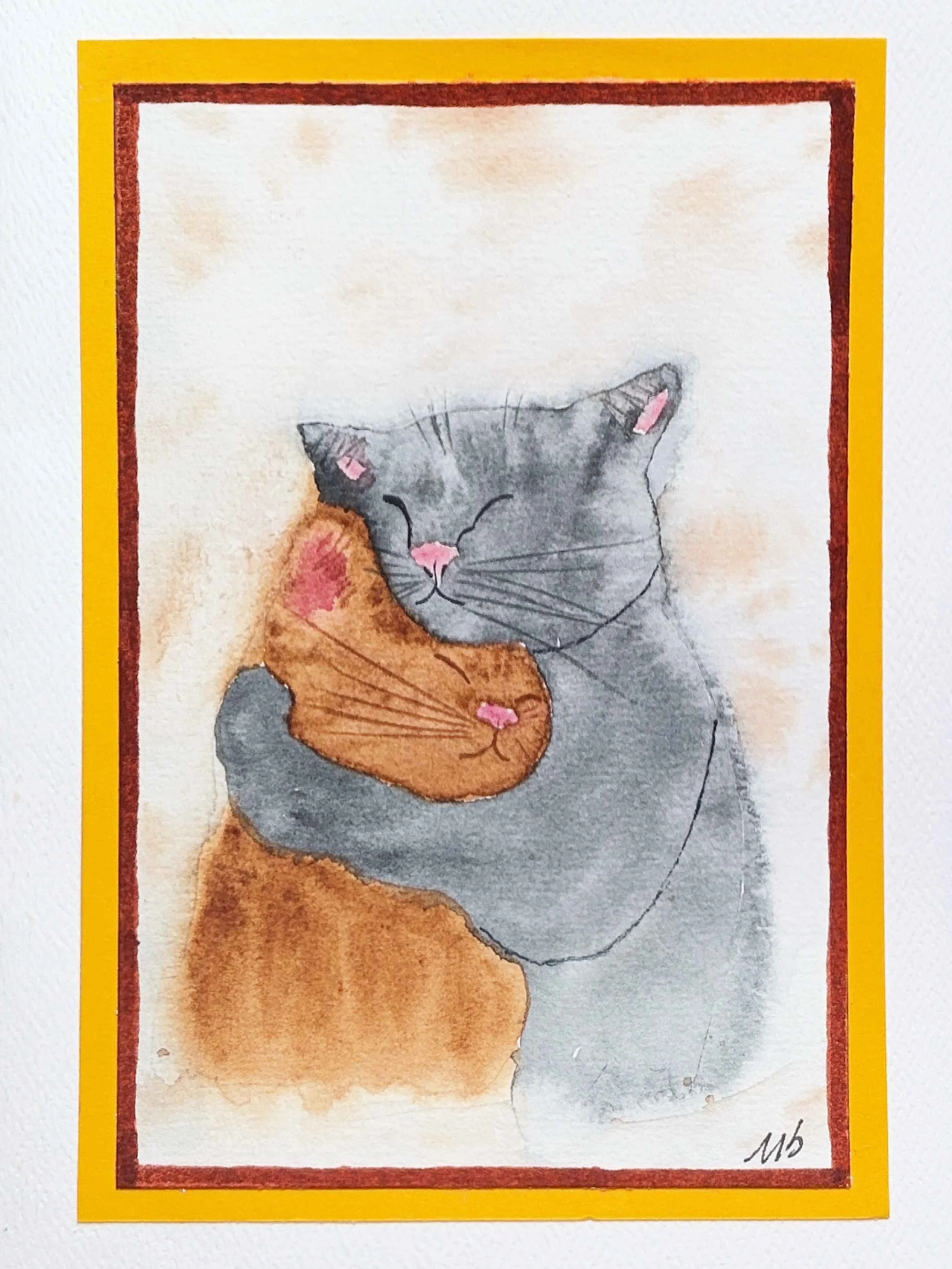 Chats amoureux 1 - 
Format 1