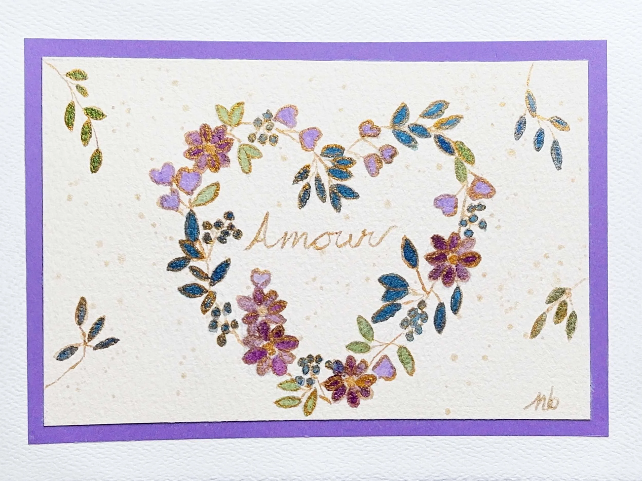 Coeur en couronne - 
Format 1