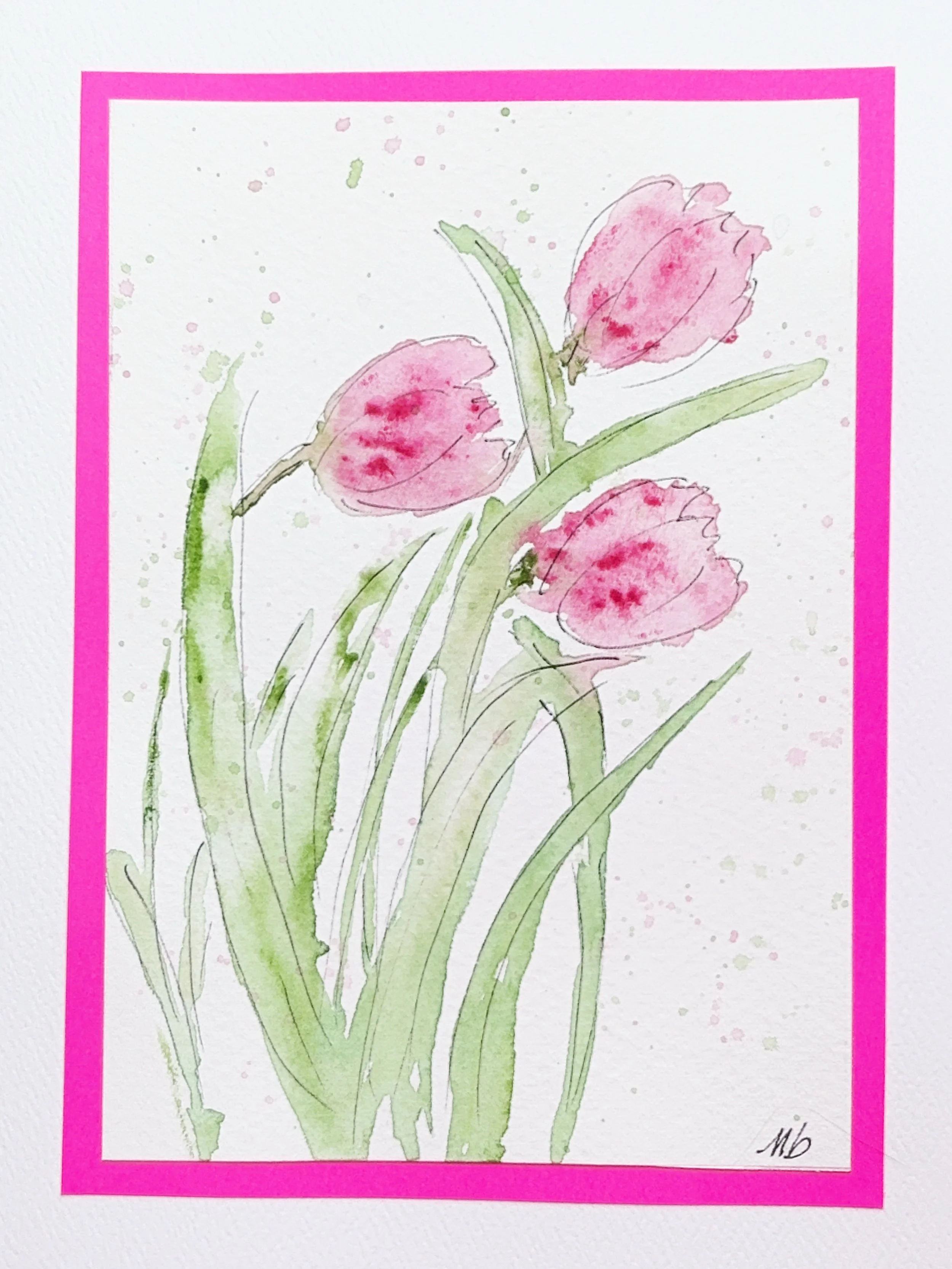 Trois tulipes - format 1