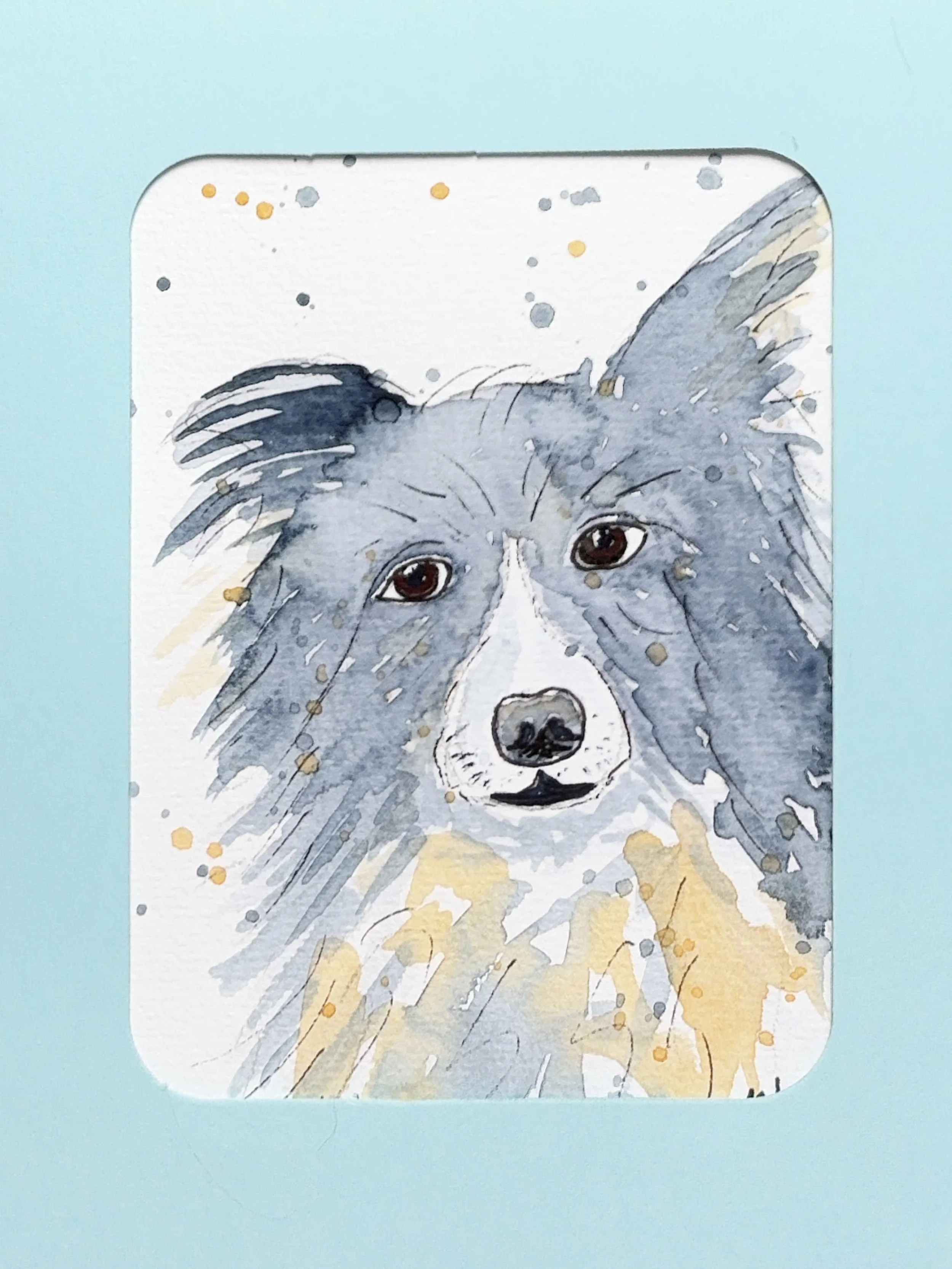 Chien à l'oreille dressée