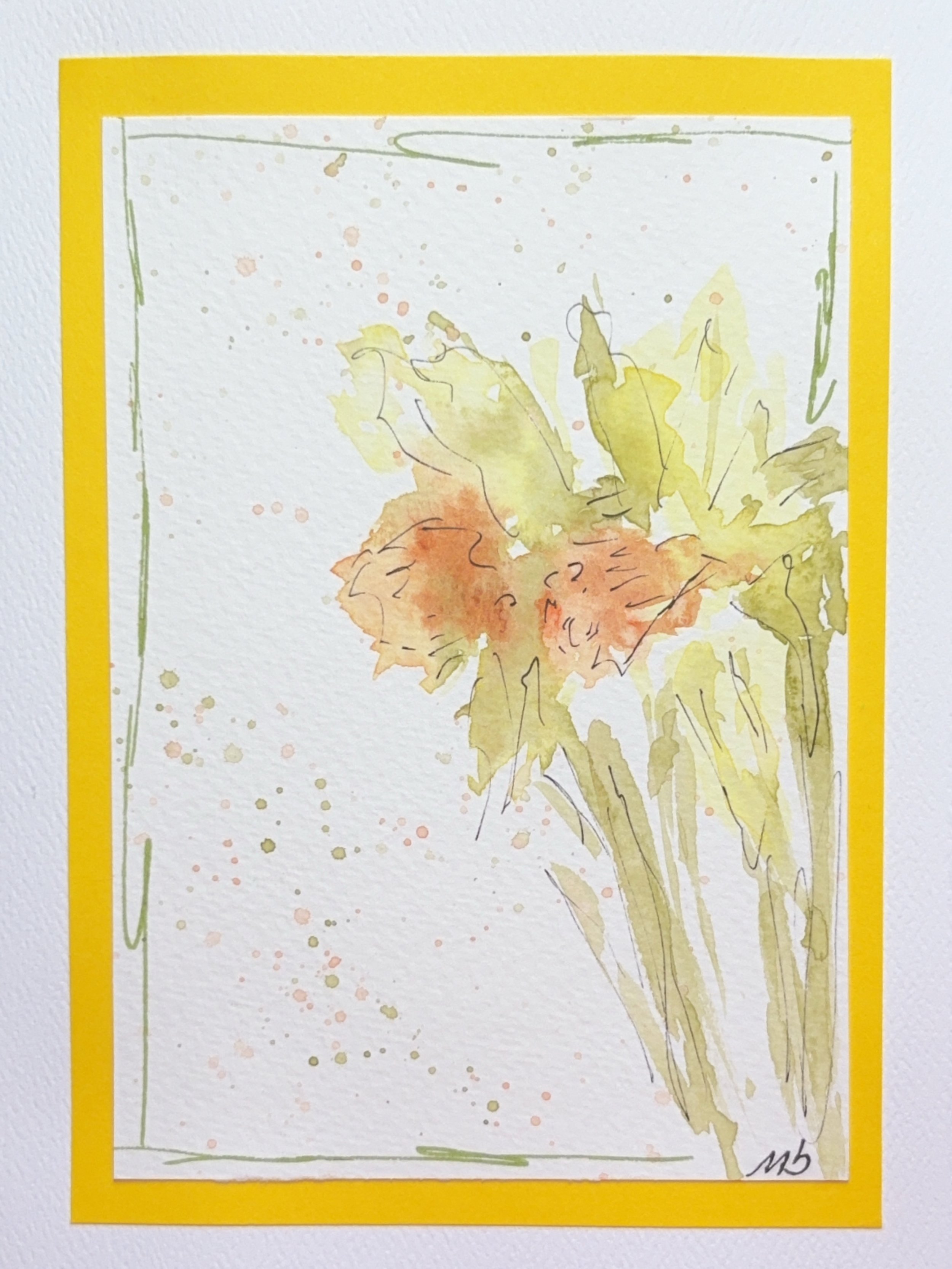 Duo de jonquilles - format 1