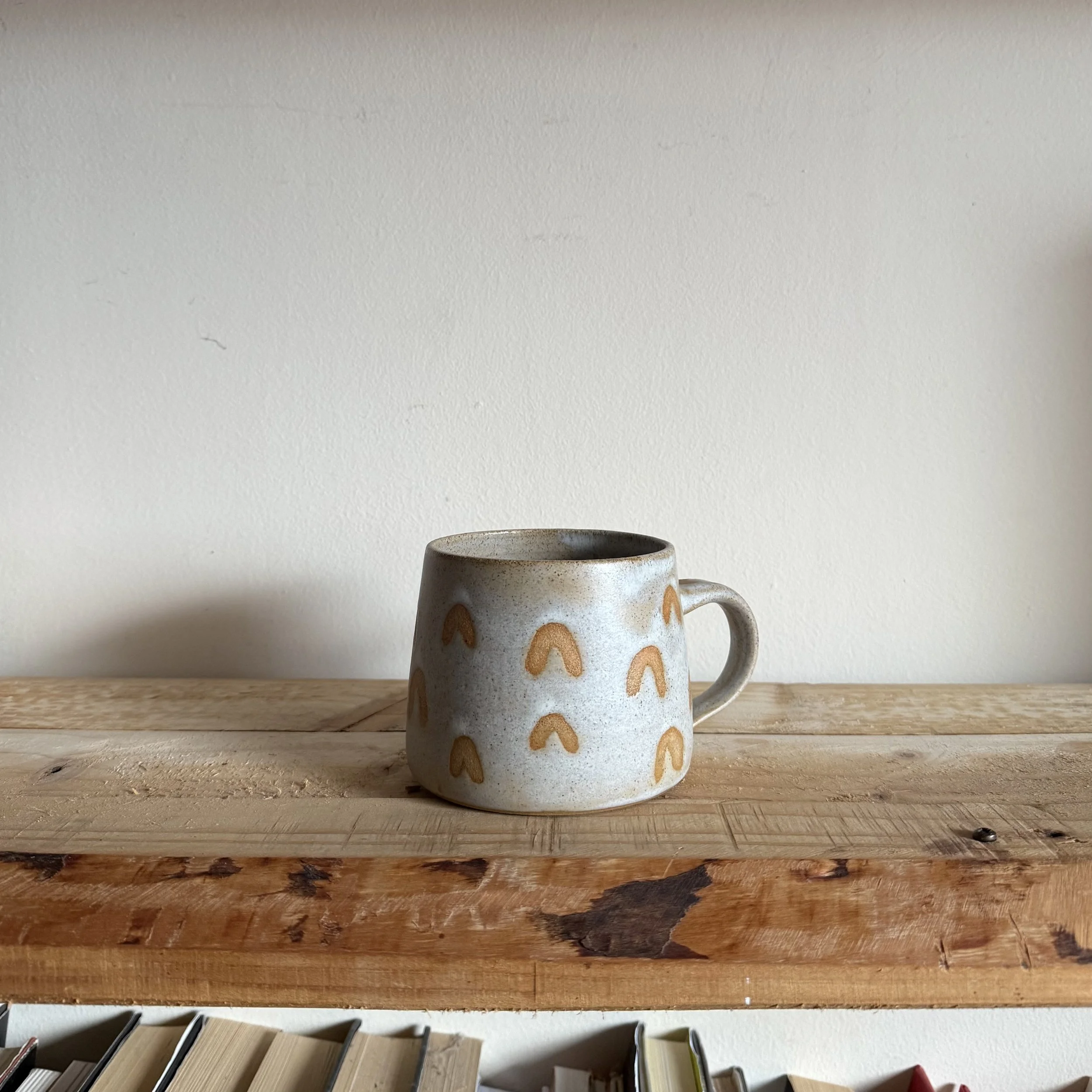 Straight patterned mug no.1