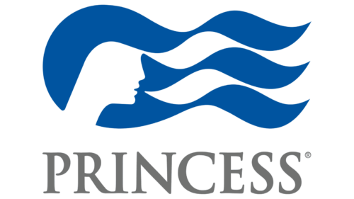 Silhouette of a woman with flowing hair and the word "PRINCESS" underneath.