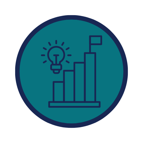 The icon shows a simple icon for ABA training for teachers and caregivers