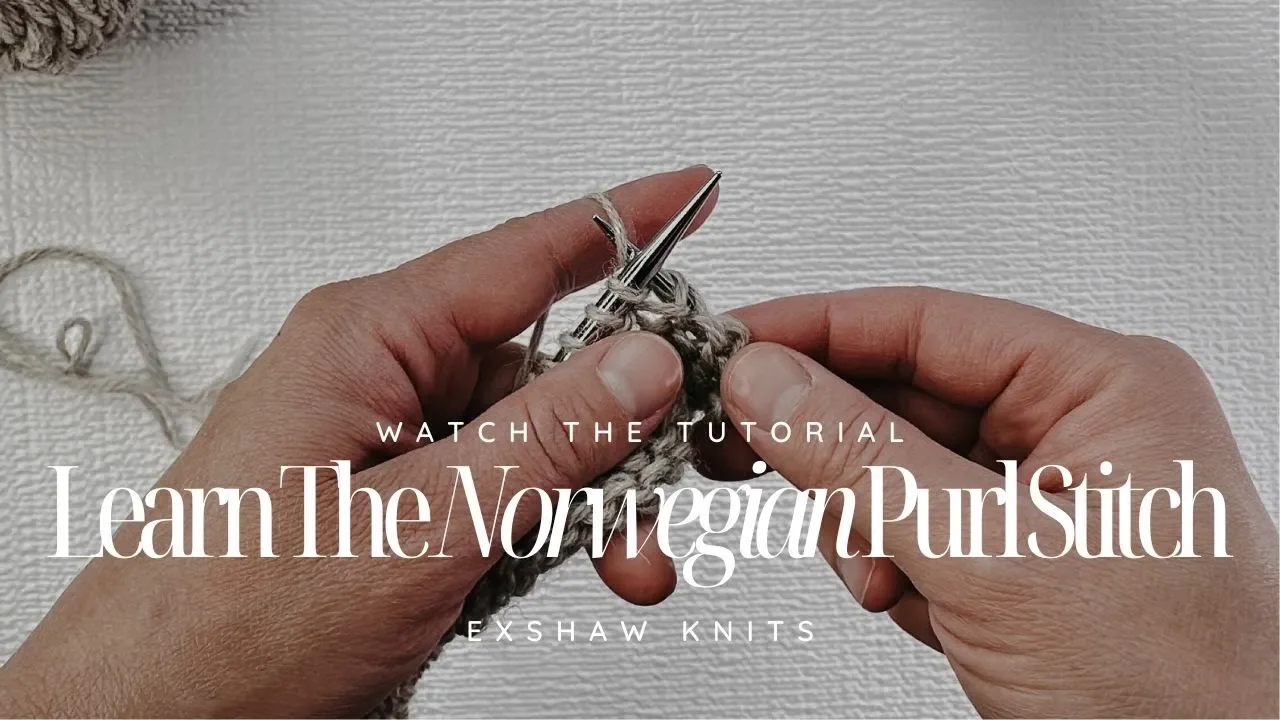 The Norwegian Purl Stitch