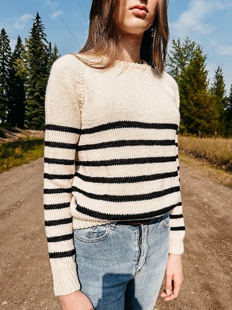 Knit With Me: The Claudia Pullover: A Beginner-Friendly Top-Down Raglan