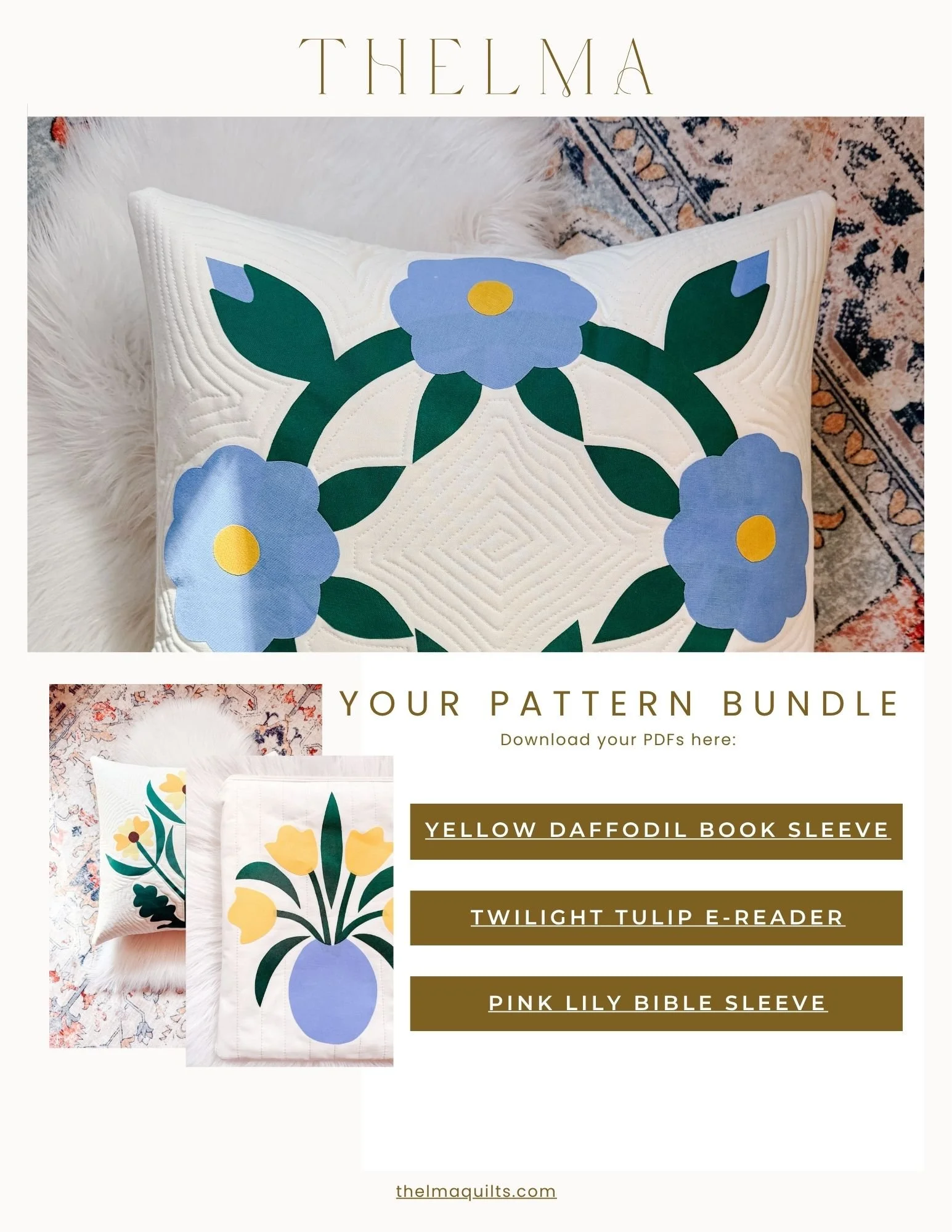 Mother's Day Pattern Bundle for Book Lovers