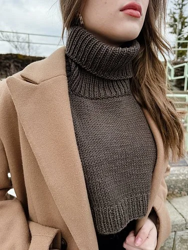 NECK WARMER 01 Knitting Pattern PDF | Neck Warmer Accessory Pattern | M1R KNIT