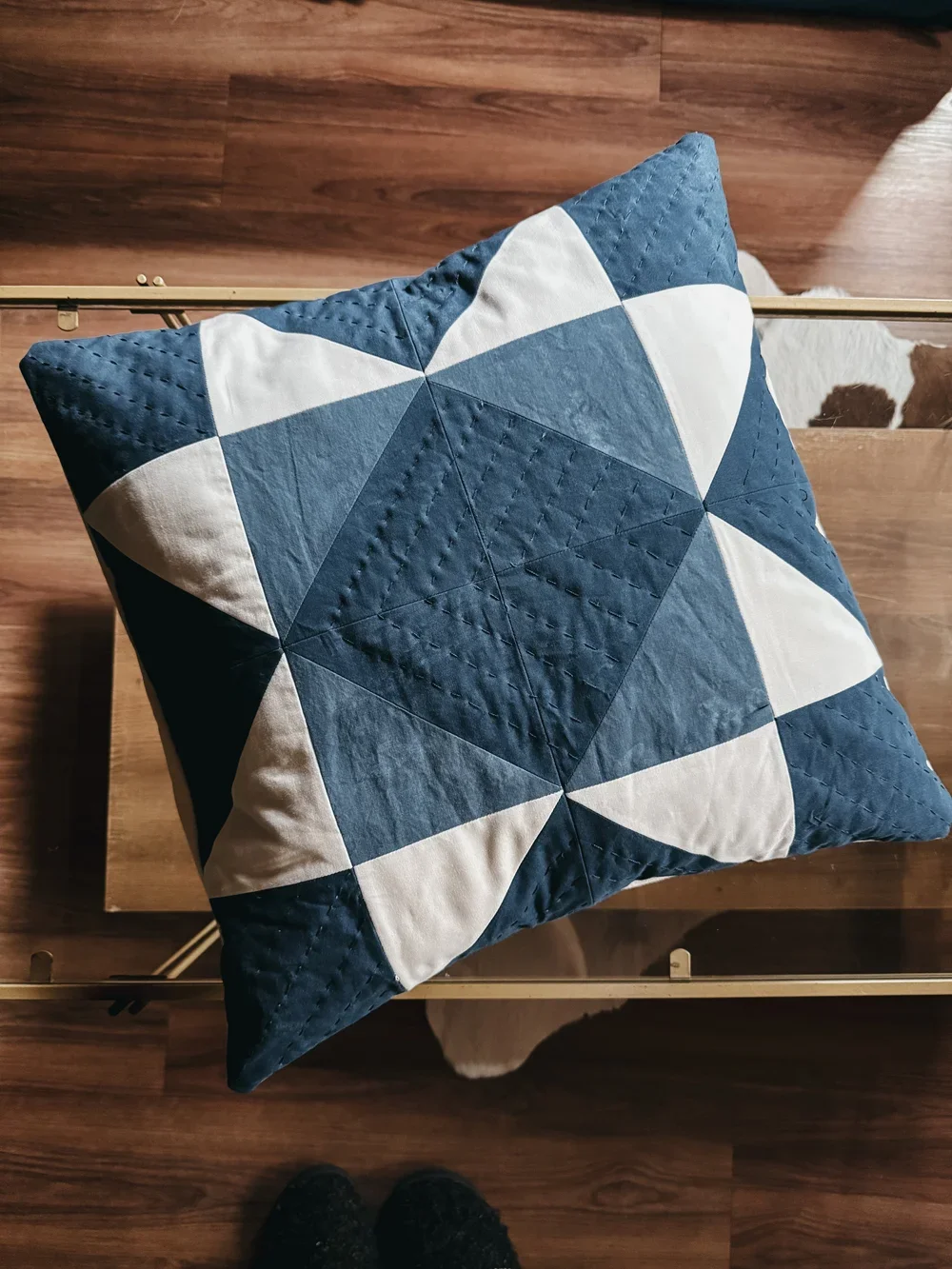 Sawtooth Pillow