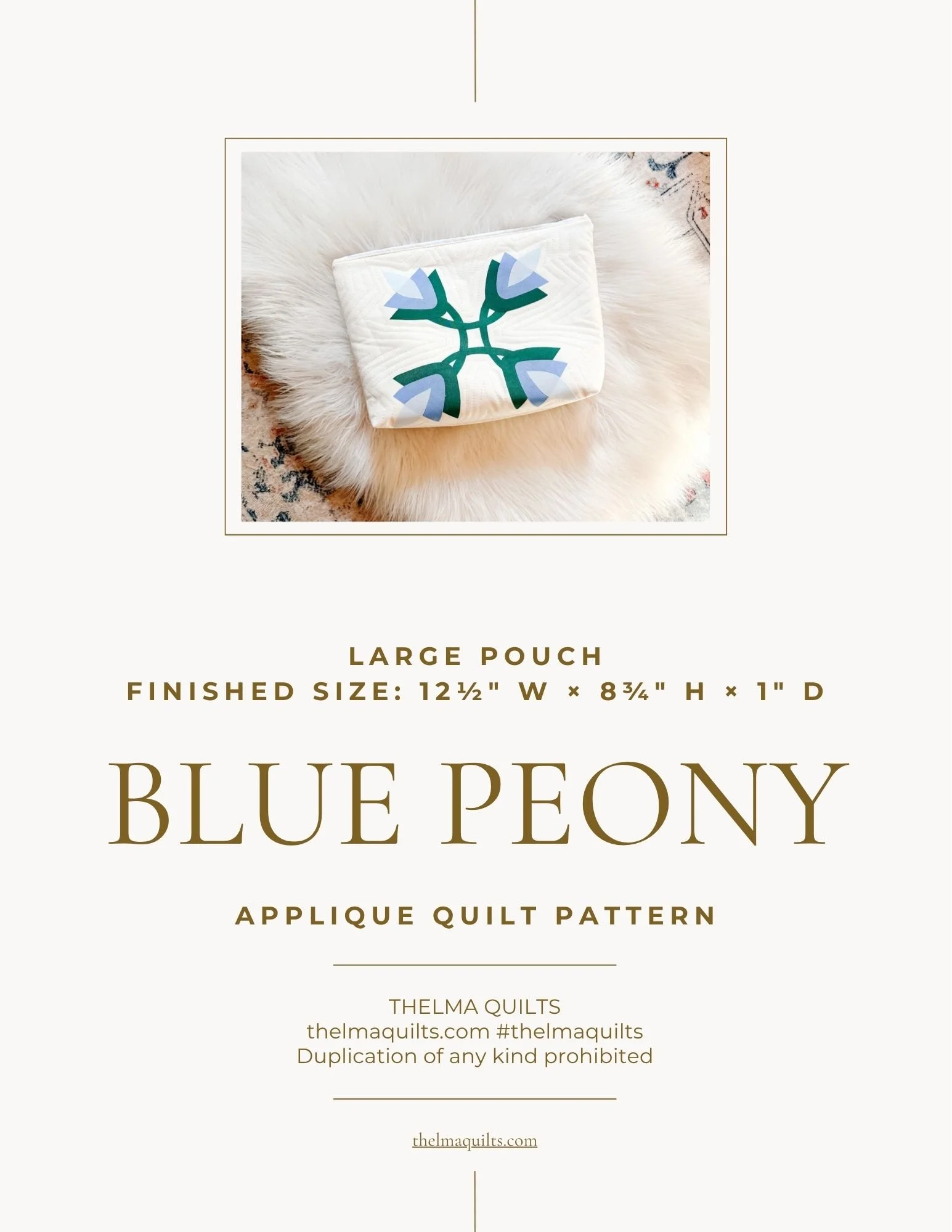 BLUE PEONY APPLIQUE LARGE POUCH PATTERN.jpg