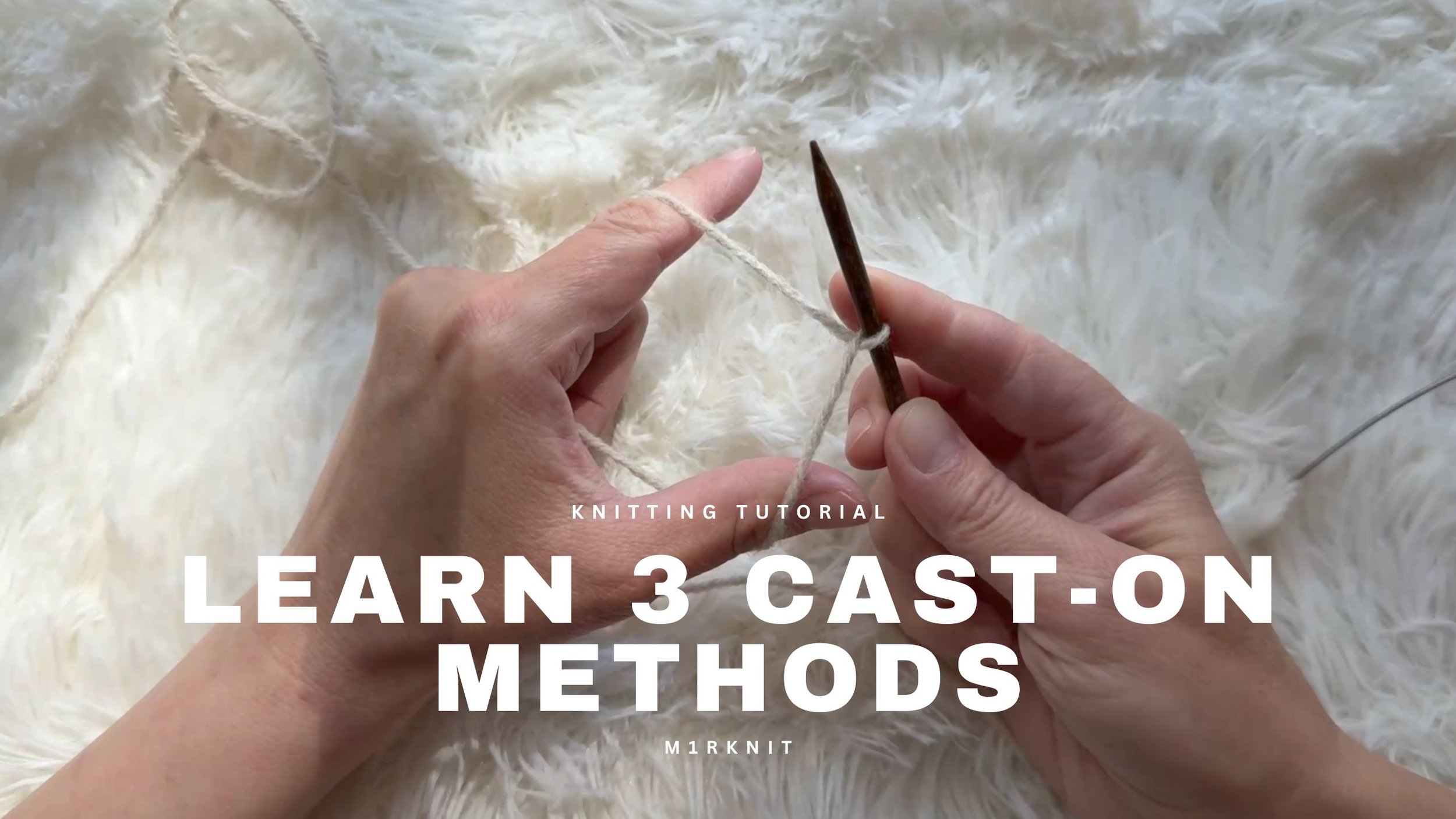cast on and bind off
