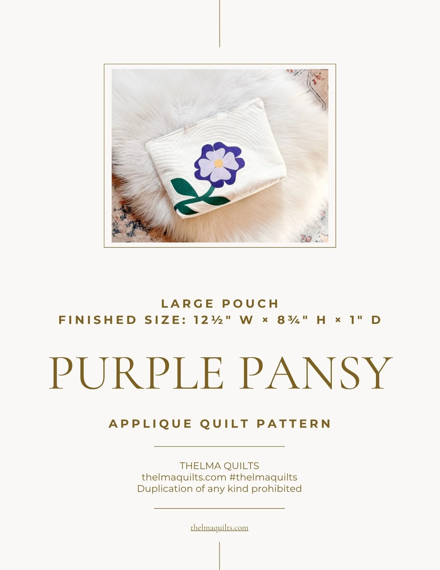 PURPLE PANSY APPLIQUE LARGE POUCH PATTERN.jpg