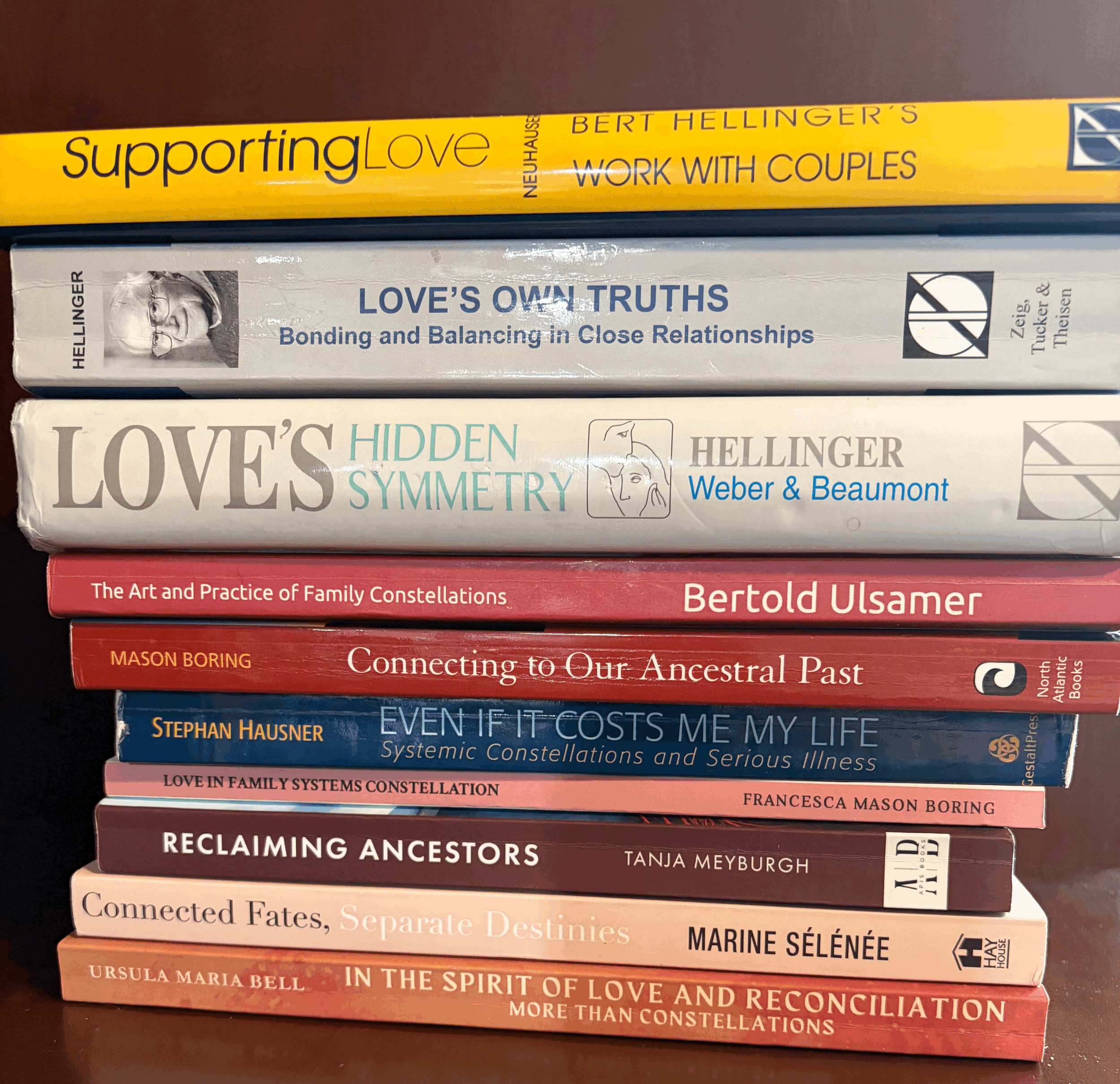 Family Constellations Books by Bert Hellinger and Other Systemic Authors