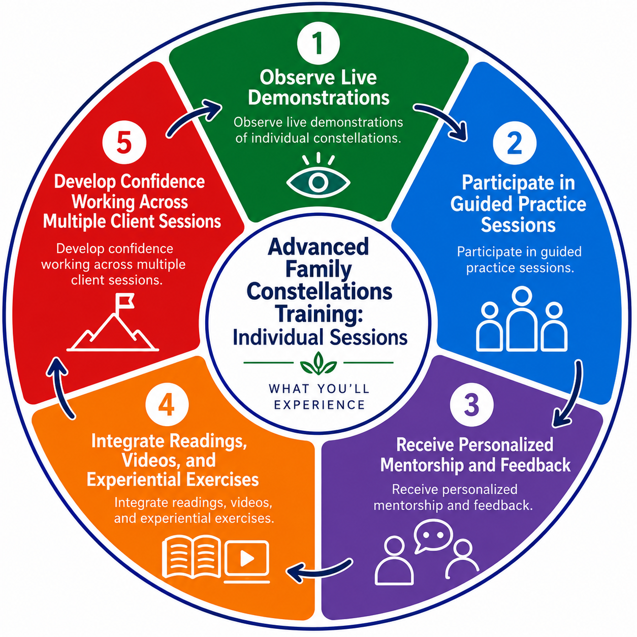 Advanced Family Constellations Training: Individual Sessions - What you will experience.