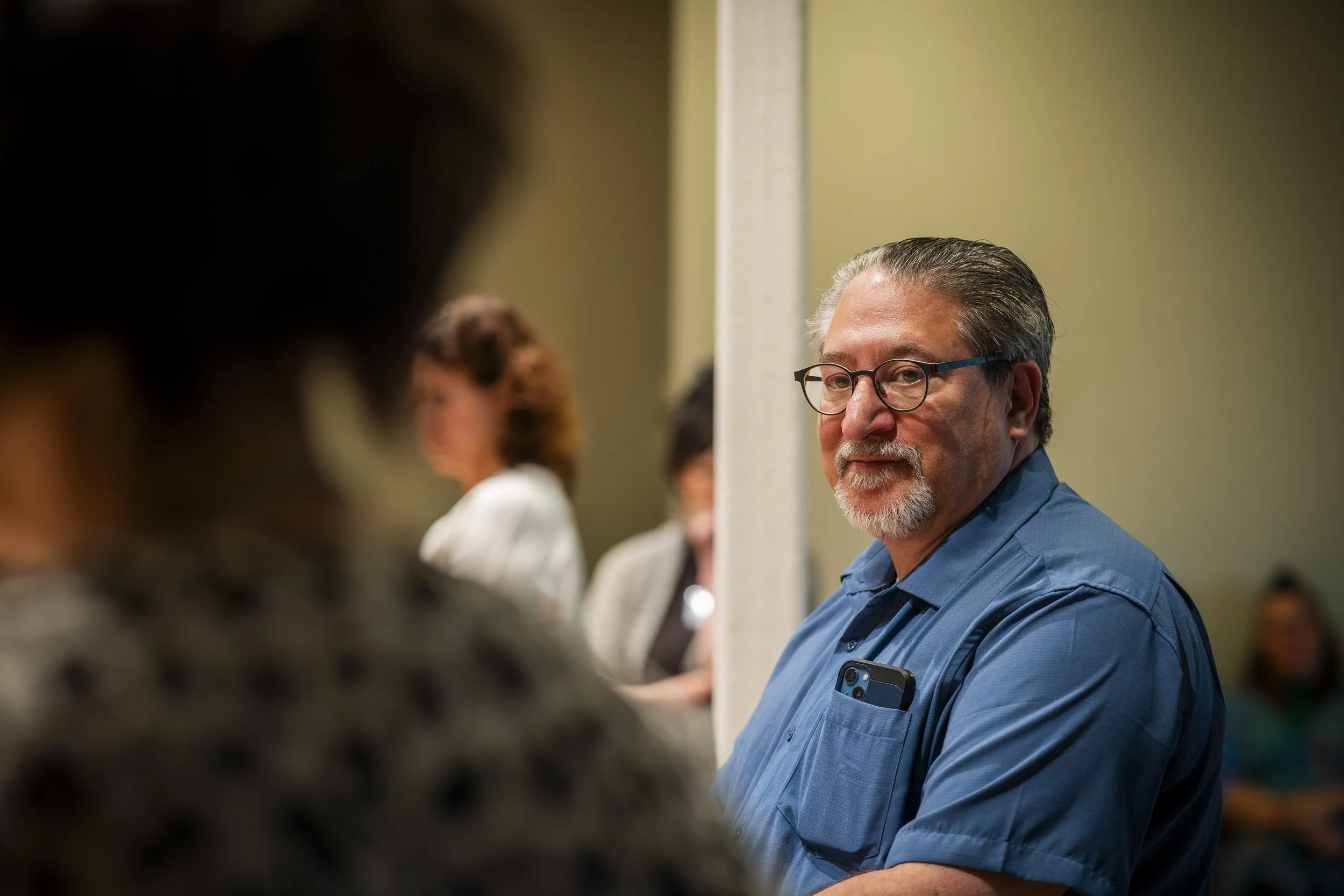 Barry Krost facilitating a Family Constellation