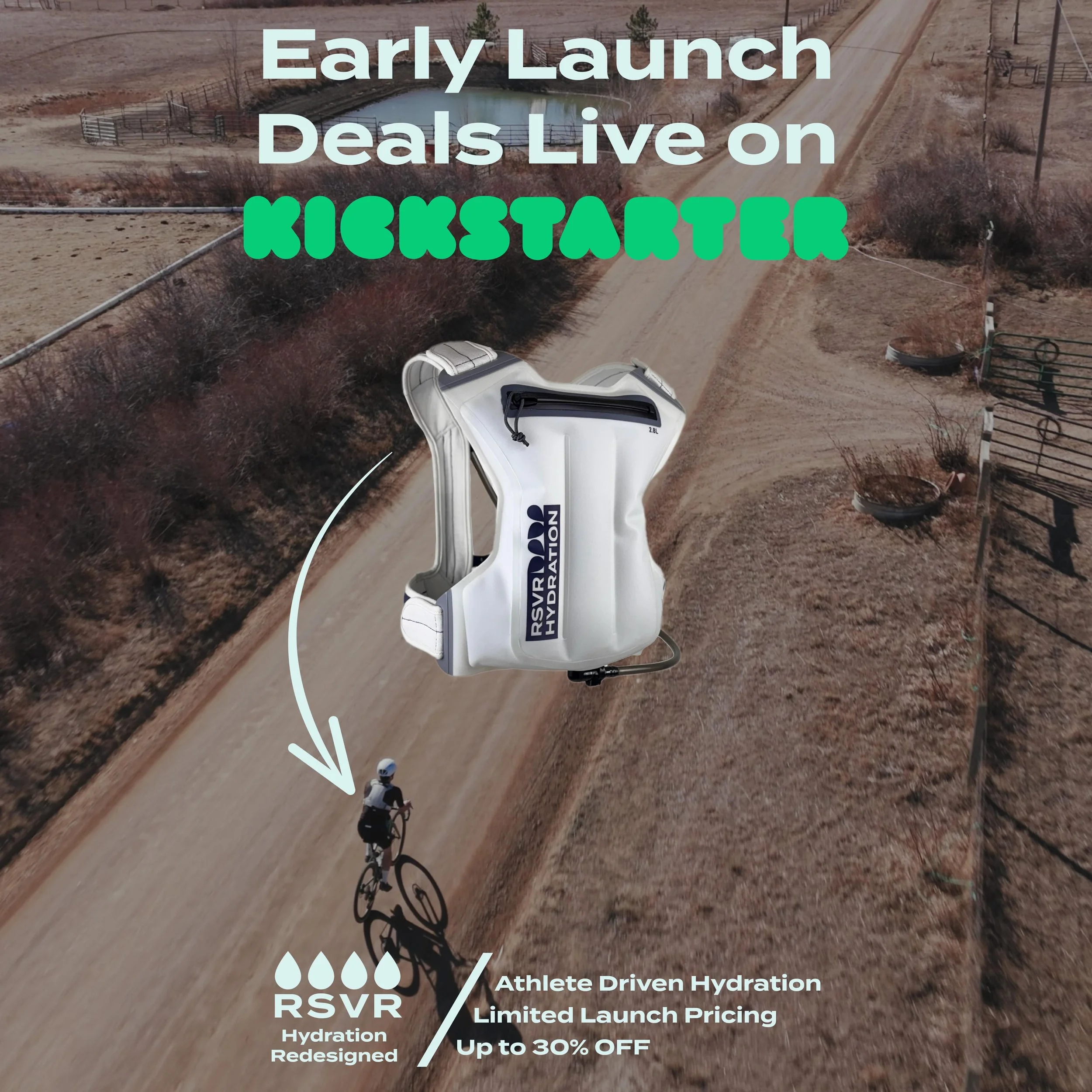 We&rsquo;re live on @kickstarter with early bird deals and a new launch video. Check it out and help support athlete driven hydration! #projectwelove #hydration #performance #kickstarter #cycling