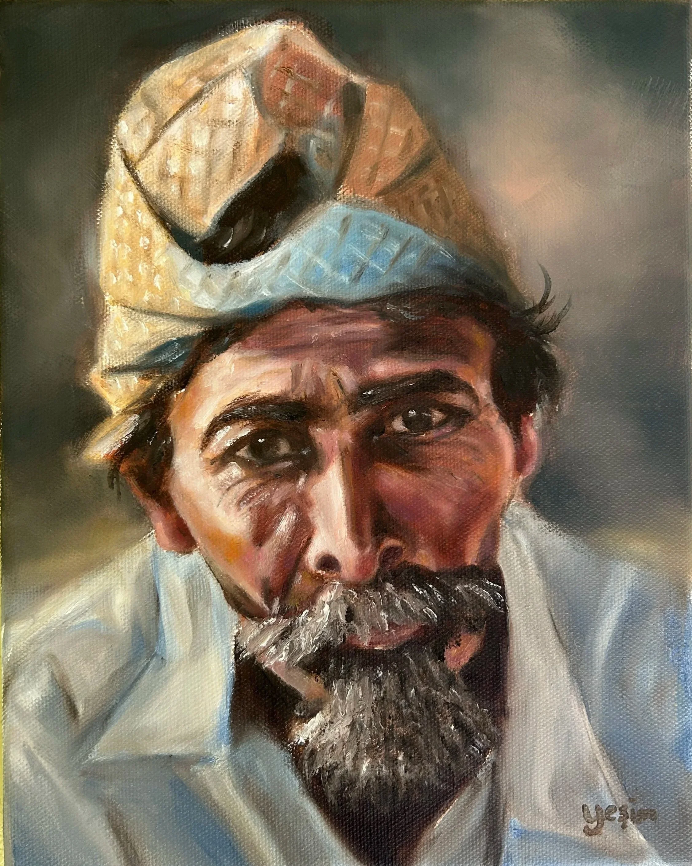 Oil on canvas 8"x10"