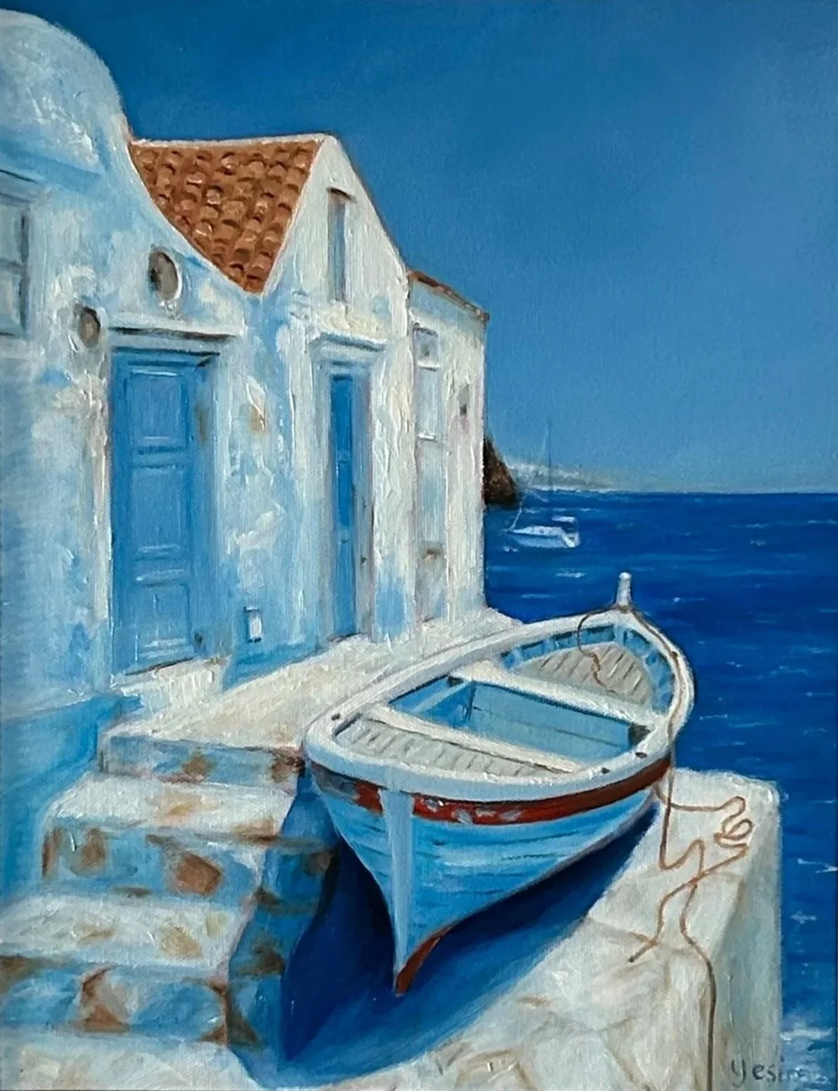 Mediterranean, Blue on Blue