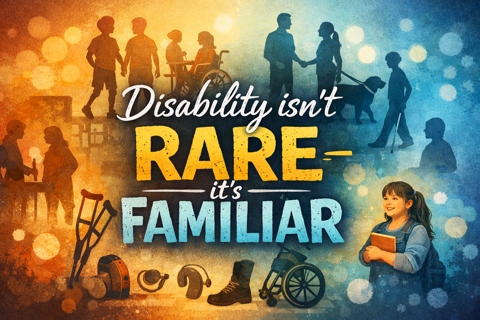 DISABILTY ISN’T RARE - IT’S FAMILIAR