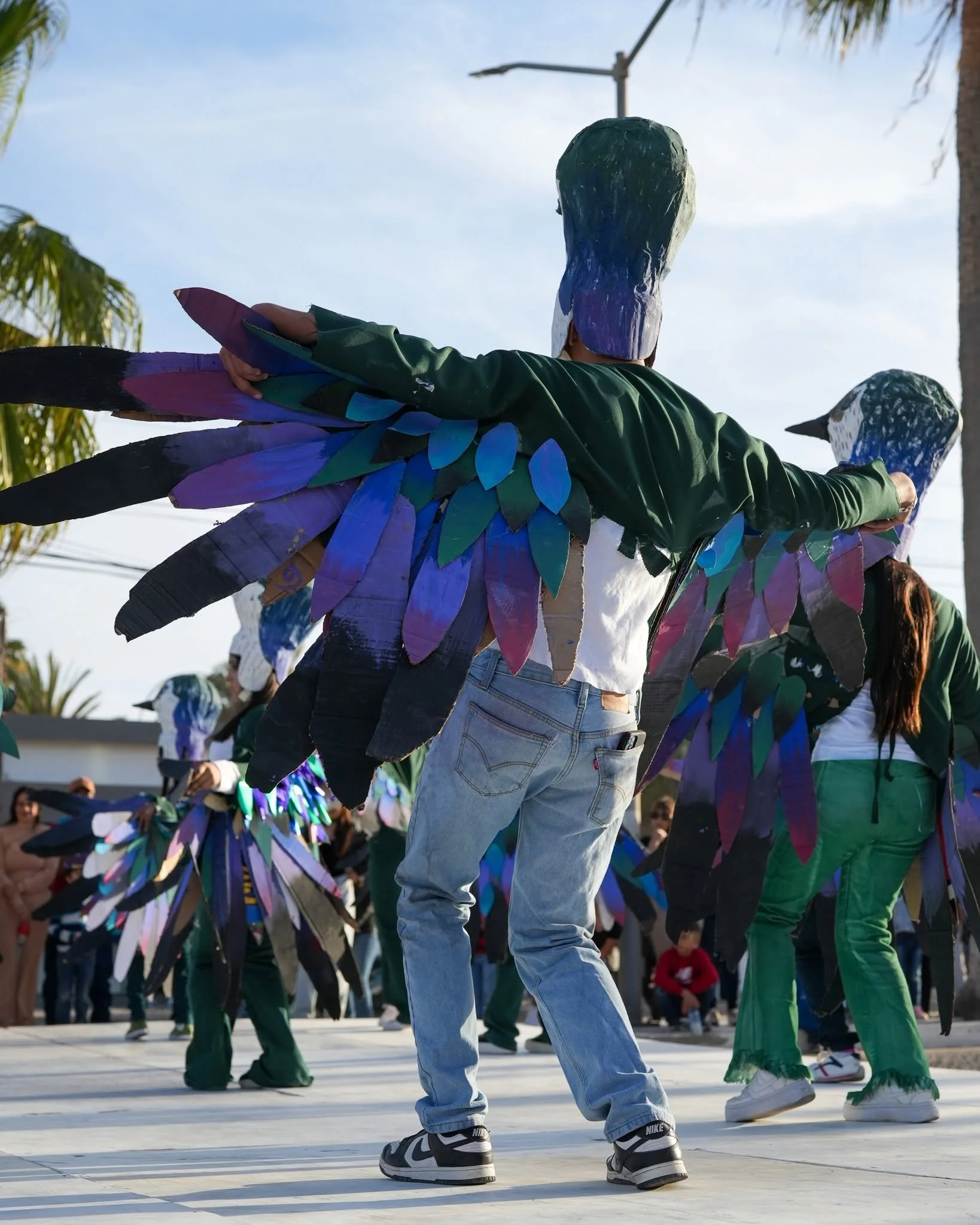 Desfile de Aves y Fauna de la región en Guerrero Negro, Ballenafest 2026.