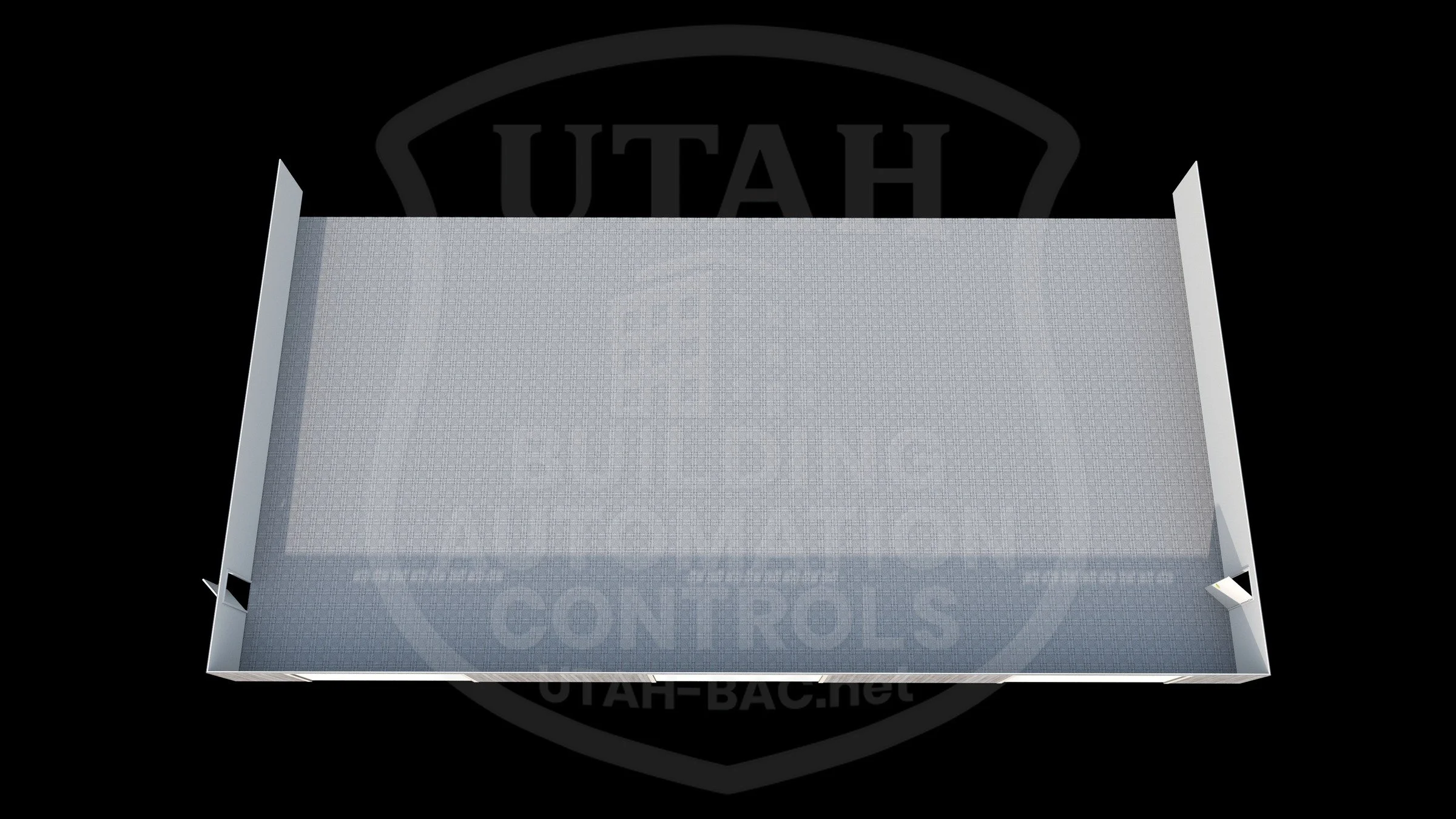 Powder Mountain — front area • Custom 3D rendering by Utah Building Automation Controls.