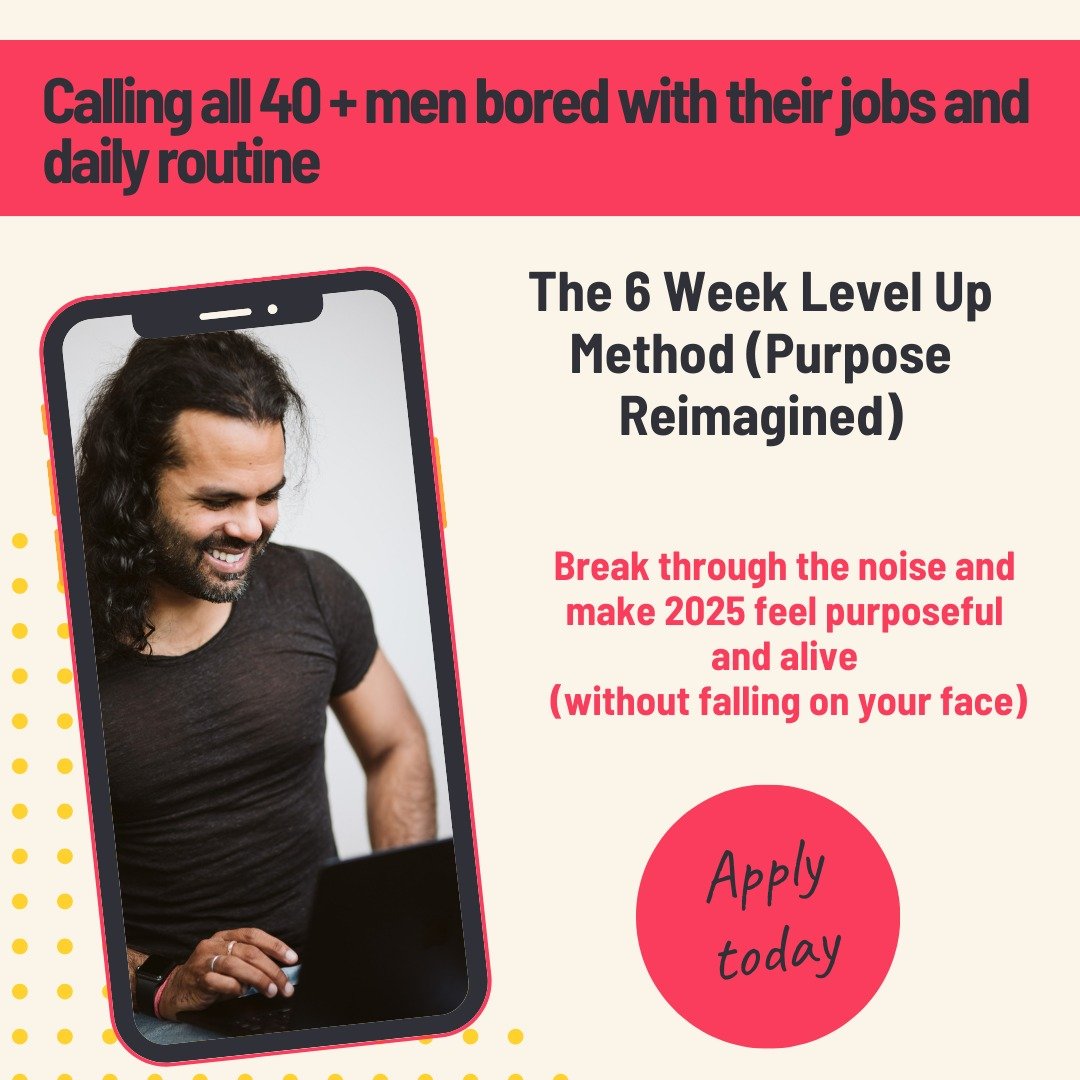 💪 REGISTRATION NOW OPEN: The Level Up Method (Purpose Reimagined) 2025 💪

Yesterday, I revealed information about The Level Up Method 2025 to help you achieve more meaning in your daily life.
The response was AMAZING.

So, here&rsquo;s what&rsquo;s