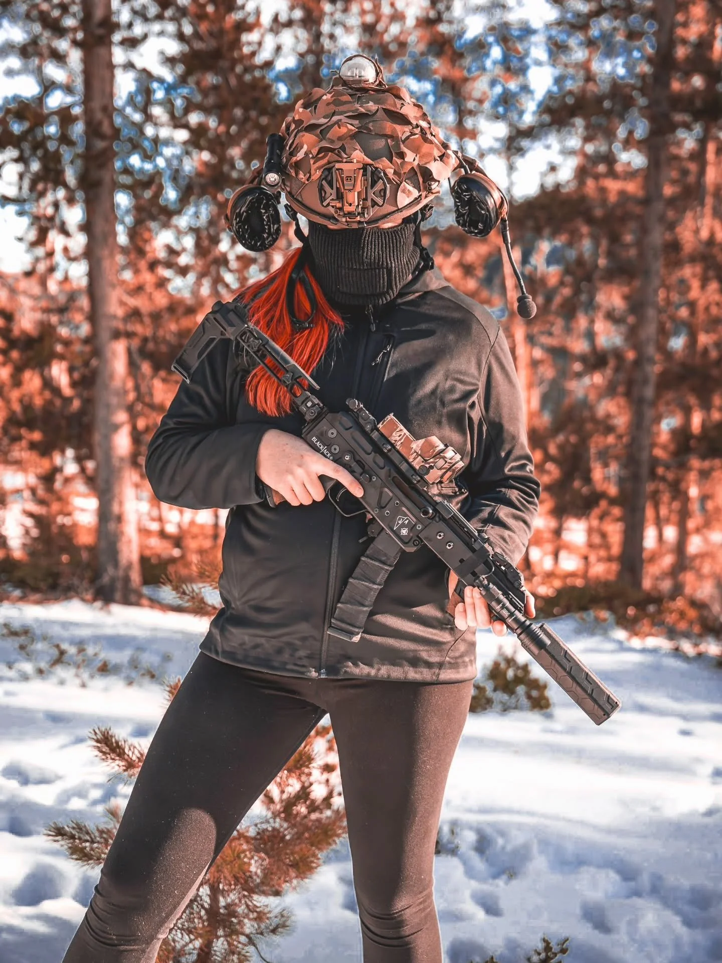 Discipline looks the same in any weather.
