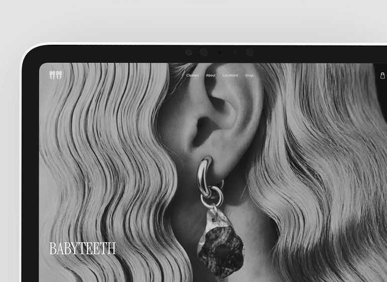 BABYTEETH—WEB DESIGN & BRAND