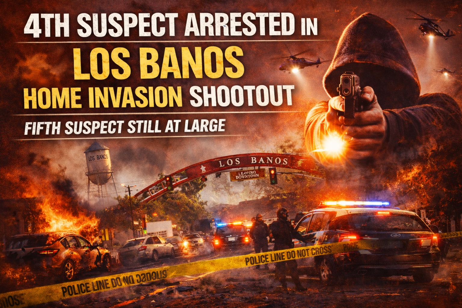 Gunfire in the Valley: Los Banos Home Invasion Turns Deadly