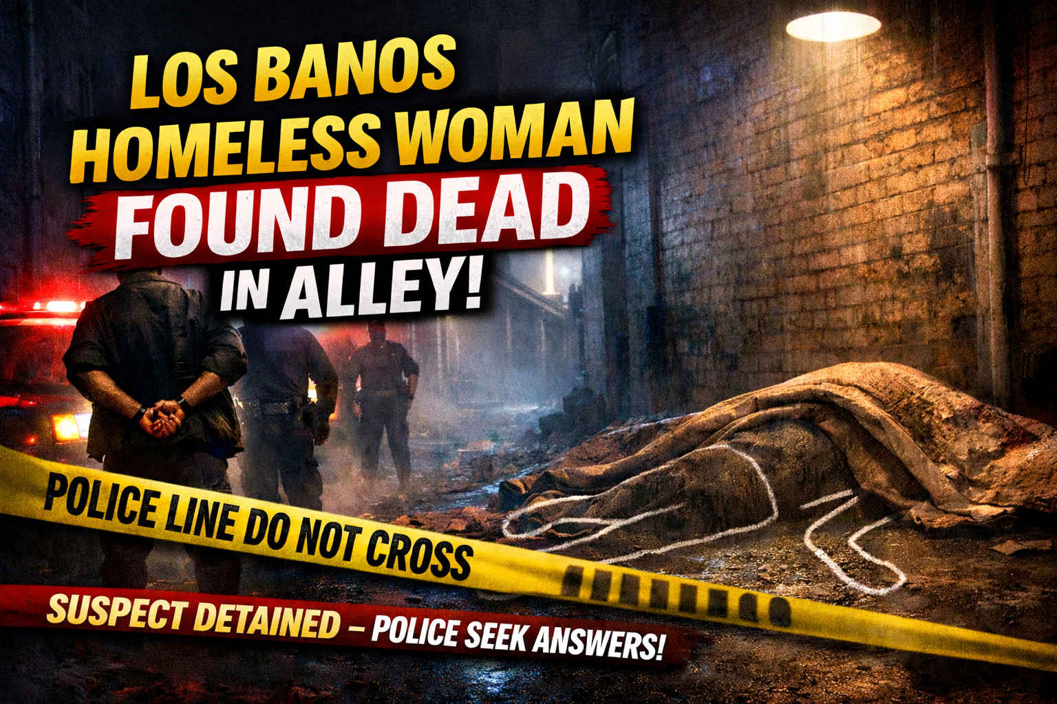 Another Life Lost: Homeless Woman Found Dead in Los Banos Alley