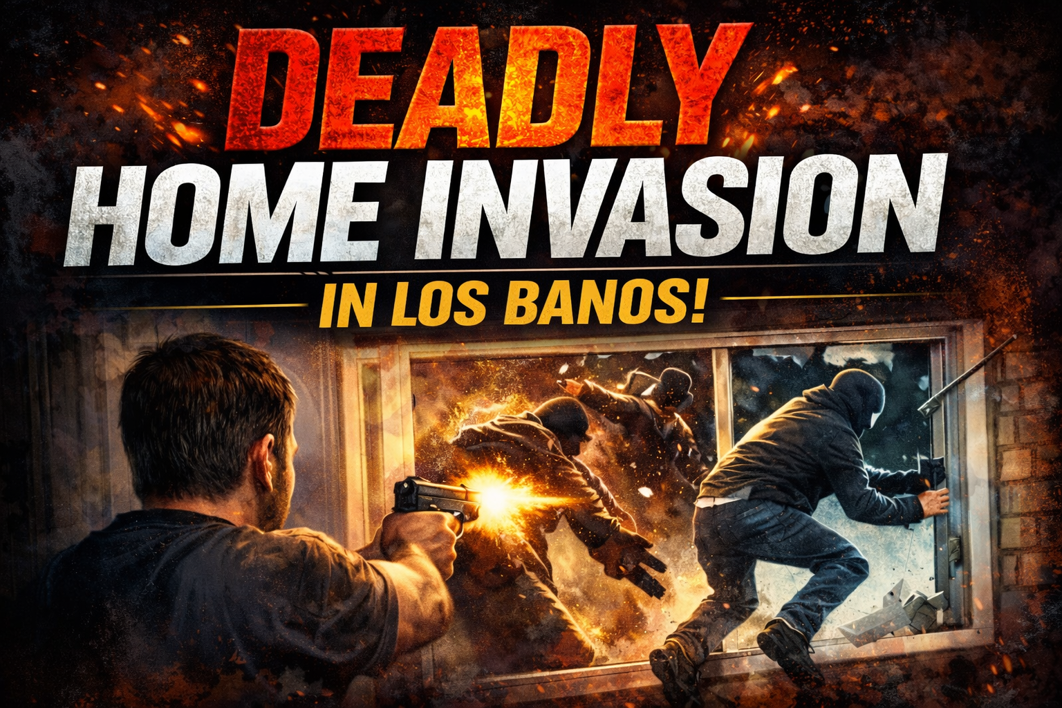 Shots Fired in Los Banos Home Invasion, Multiple Wounded