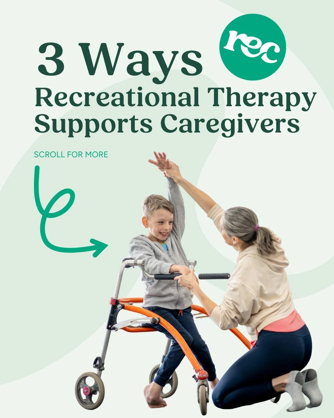 Caregivers play a huge role, but you should not have to figure everything out alone. Recreational Therapy Consultation is designed to support both the individual and the people who support them every day. It is not just activity based. It is intentio