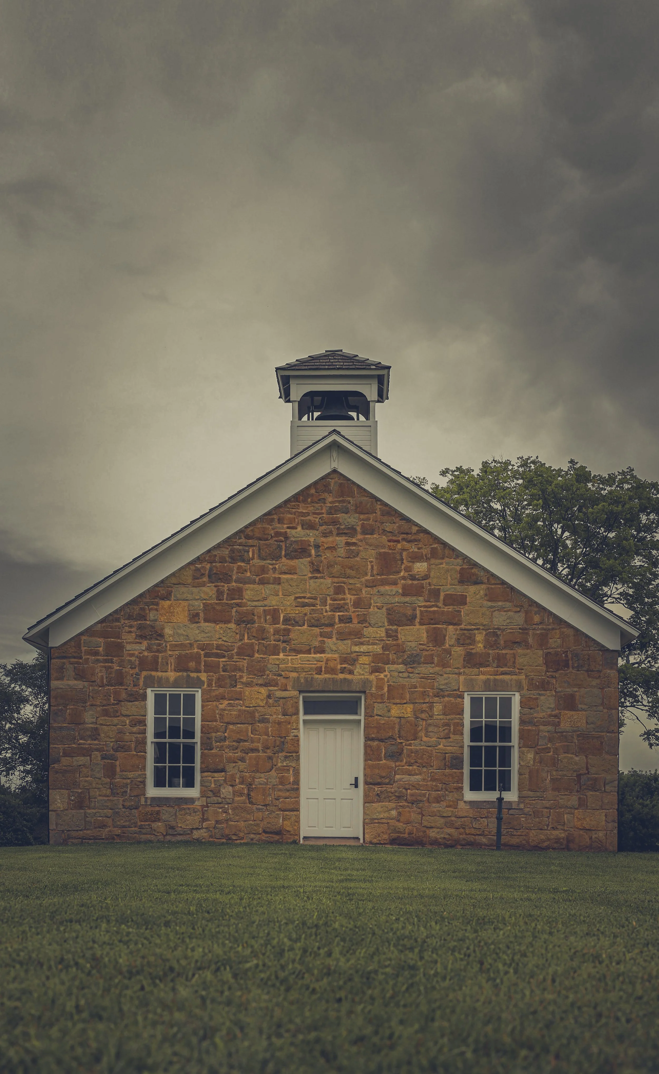 This old schoolhouse holds the echoes of country children, lessons learned, and futures first imagined.