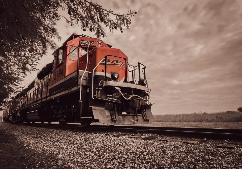 Steel, motion, and muscle—this train comes through with a force you can feel.