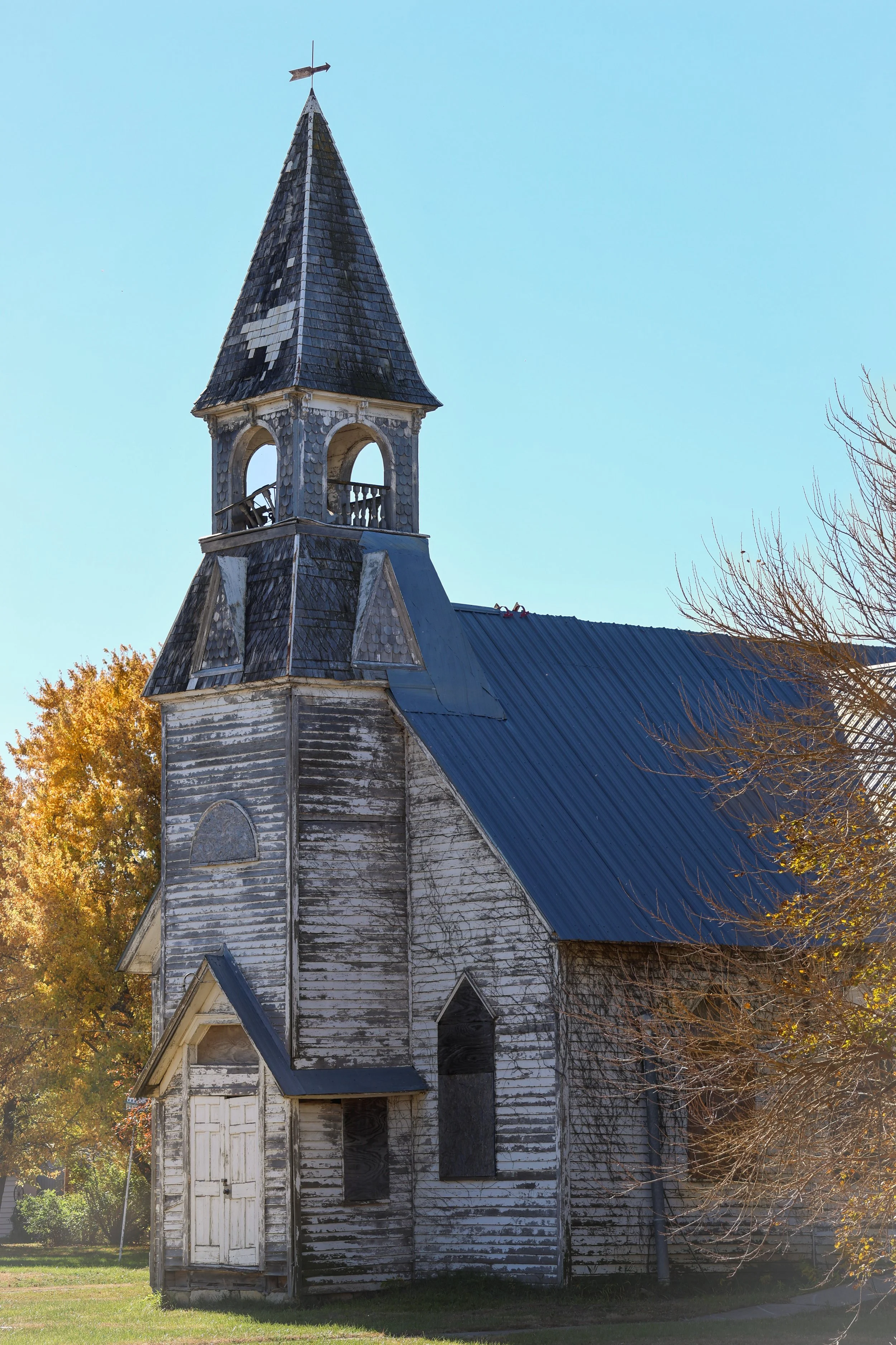 Time has worn this little church, but not the quiet beauty it still carries.