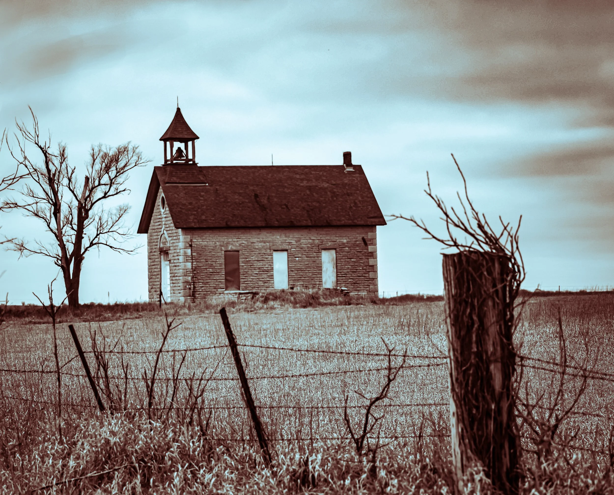This old schoolhouse feels full of all that was taught here—reading, writing, wonder, and the shaping of young lives.