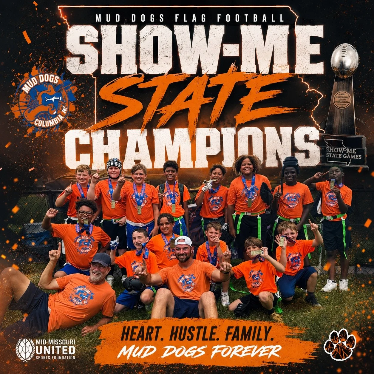 MMUSF MUD DOGS -  ShowMe State Champions!! Let's go!