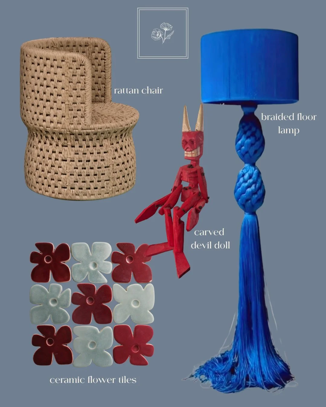 Feeling inspired after a week in Mexico. 

My son picked up this devil doll as his souvenir. I am going to encourage him to keep it on a living room shelf. Not quite stealing it. More like, keeping safe until he has a house of his own. 

Now, who wan