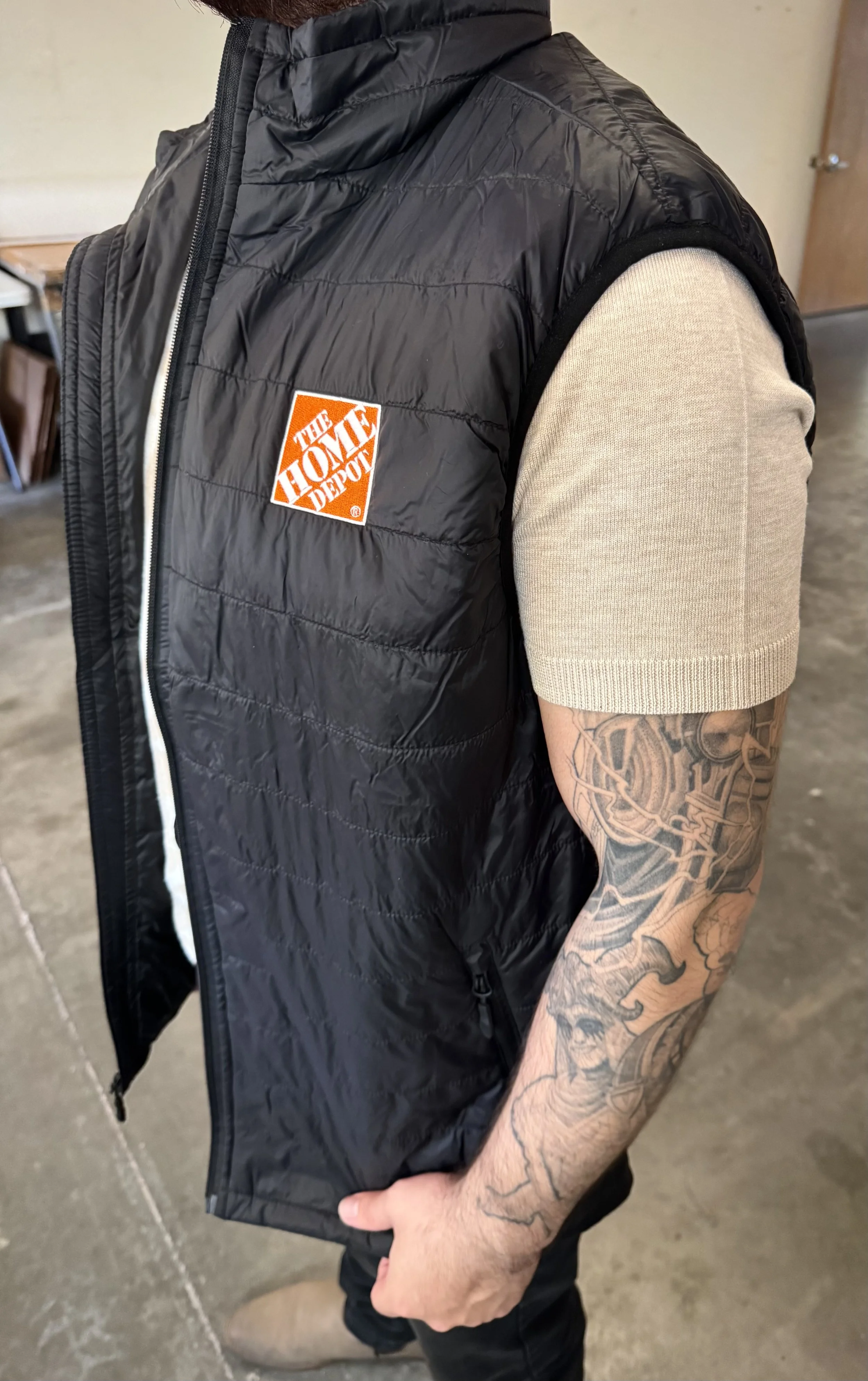 Embroidered Puff Vest - Collective Embroidery