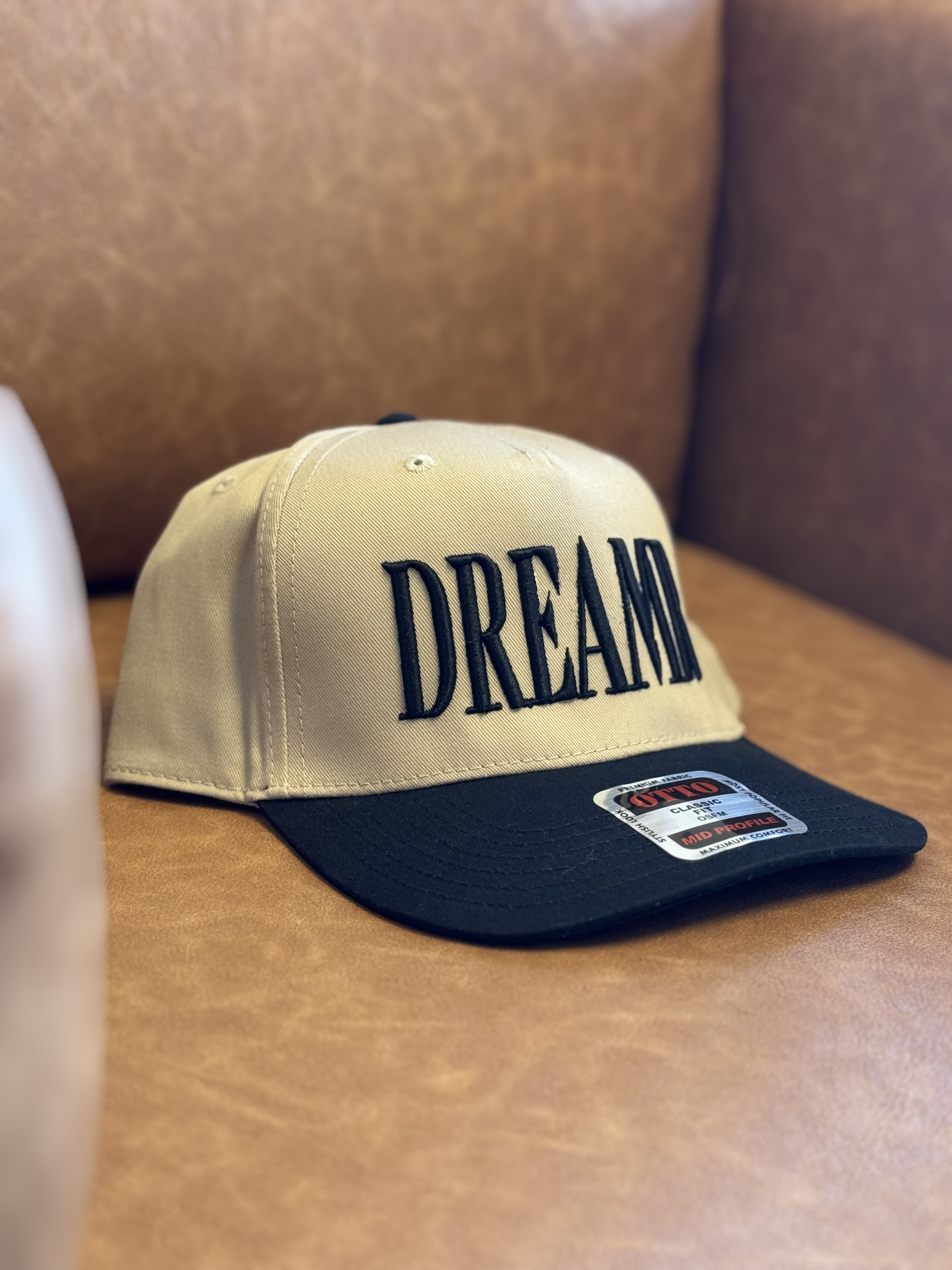 3D Puff Embroidery on Hat