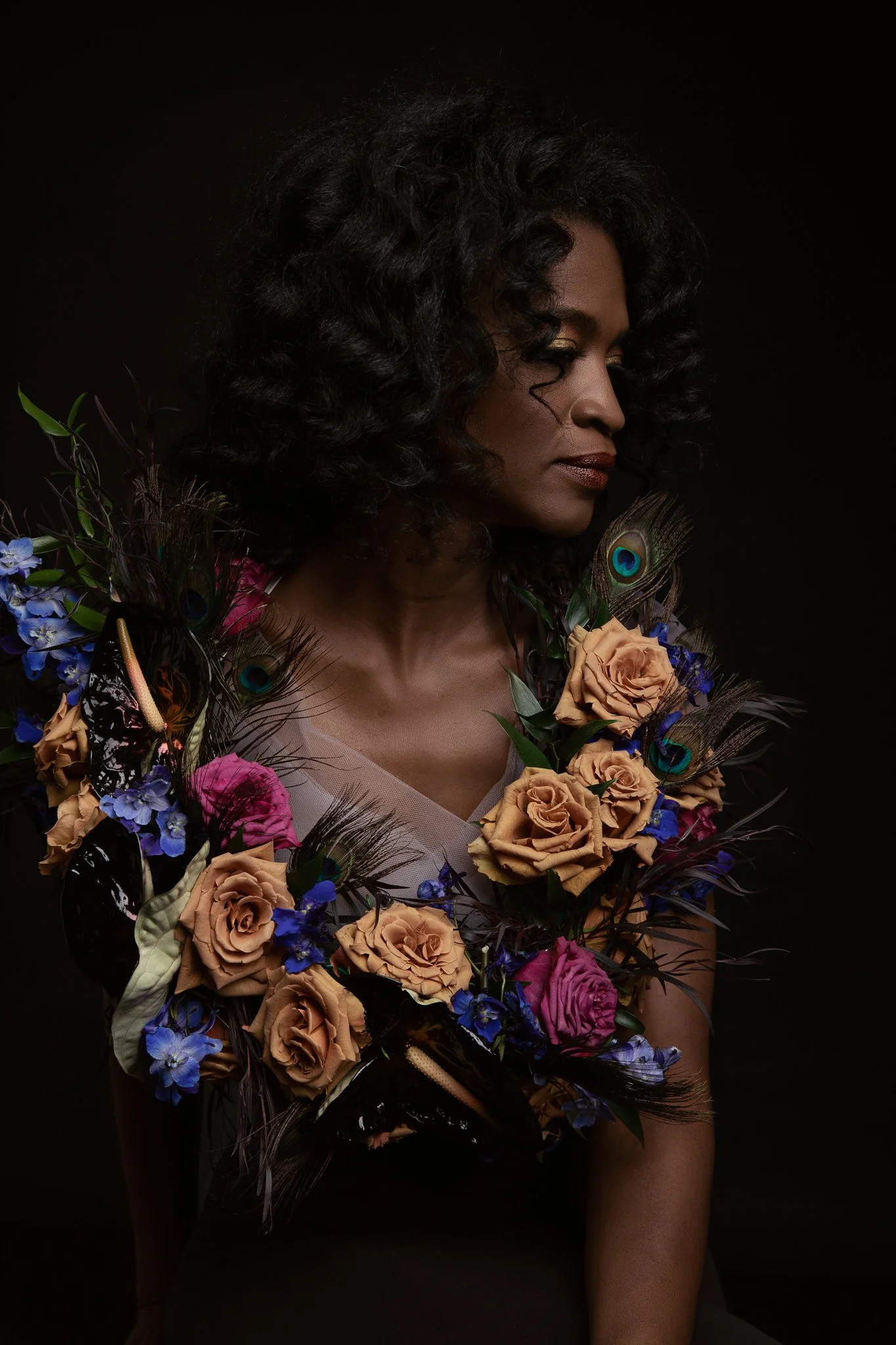 Janina Lawrence Floral Portrait vogue inspired Nashville_1.JPG