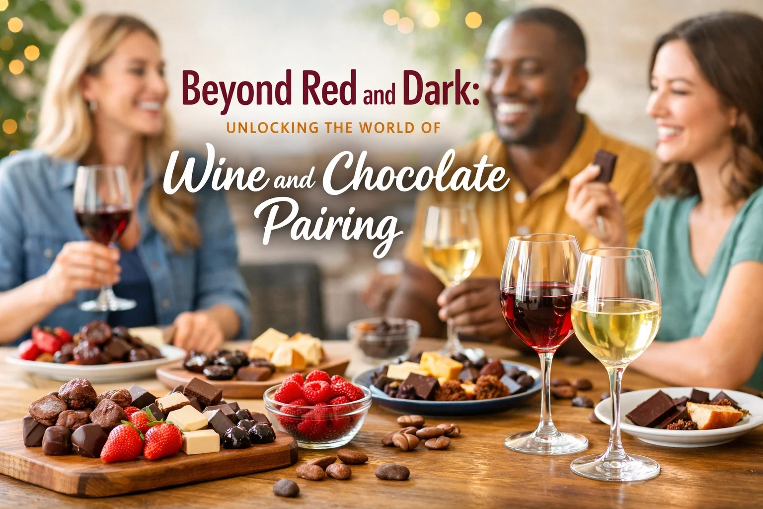 Beyond Red and Dark: Unlocking the World of Wine and Chocolate Pairing