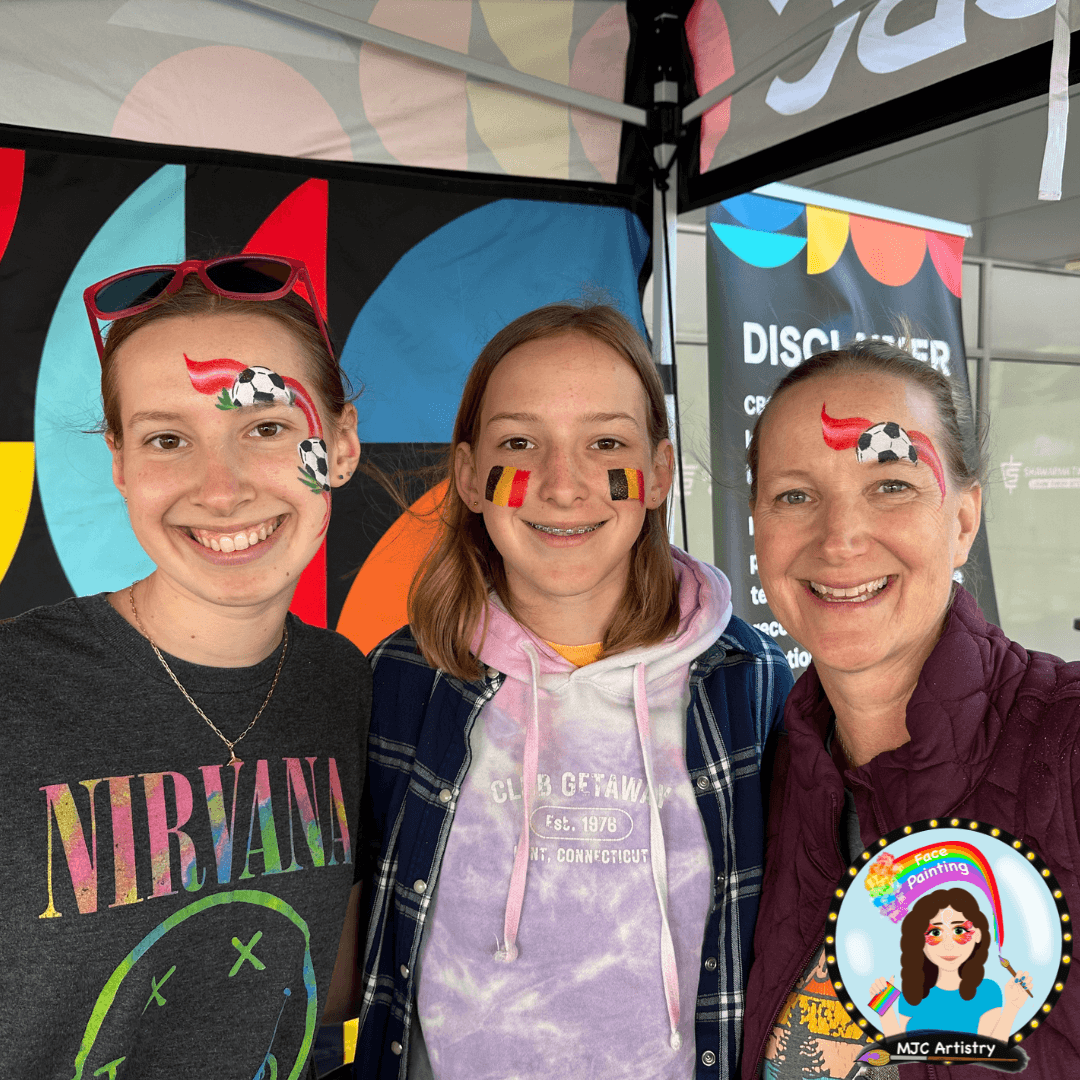 family-three-soccer-ball-belgium-flag-face-painting-cbc-booth-fifa-world-cup-vancouver.png