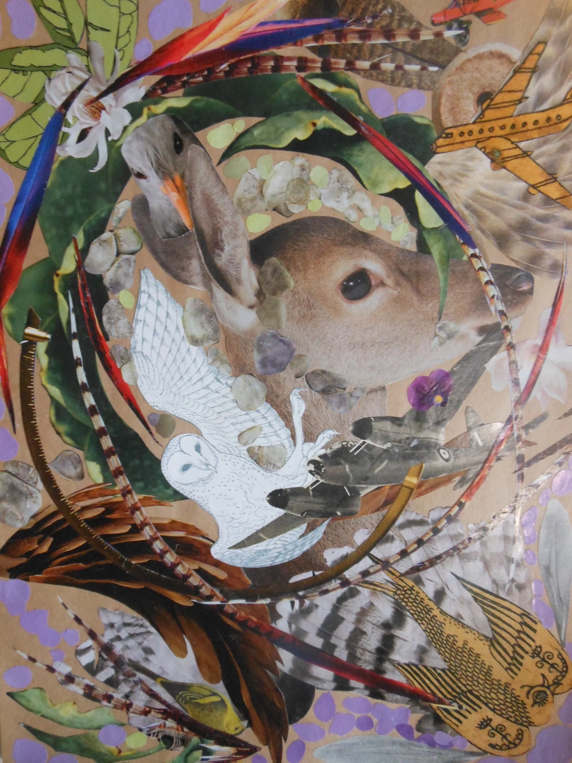 Flying Fawn with Birds AND Planes