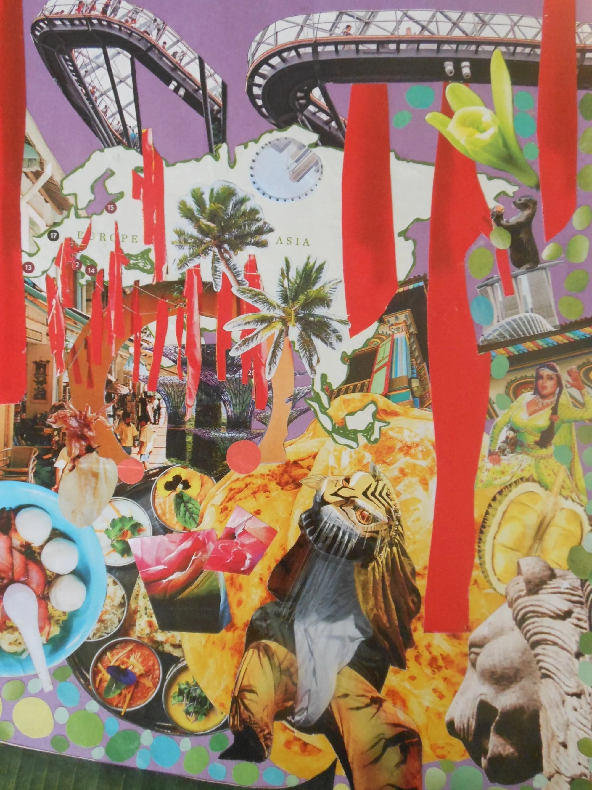 Above and AROUND Singapore with Merlion